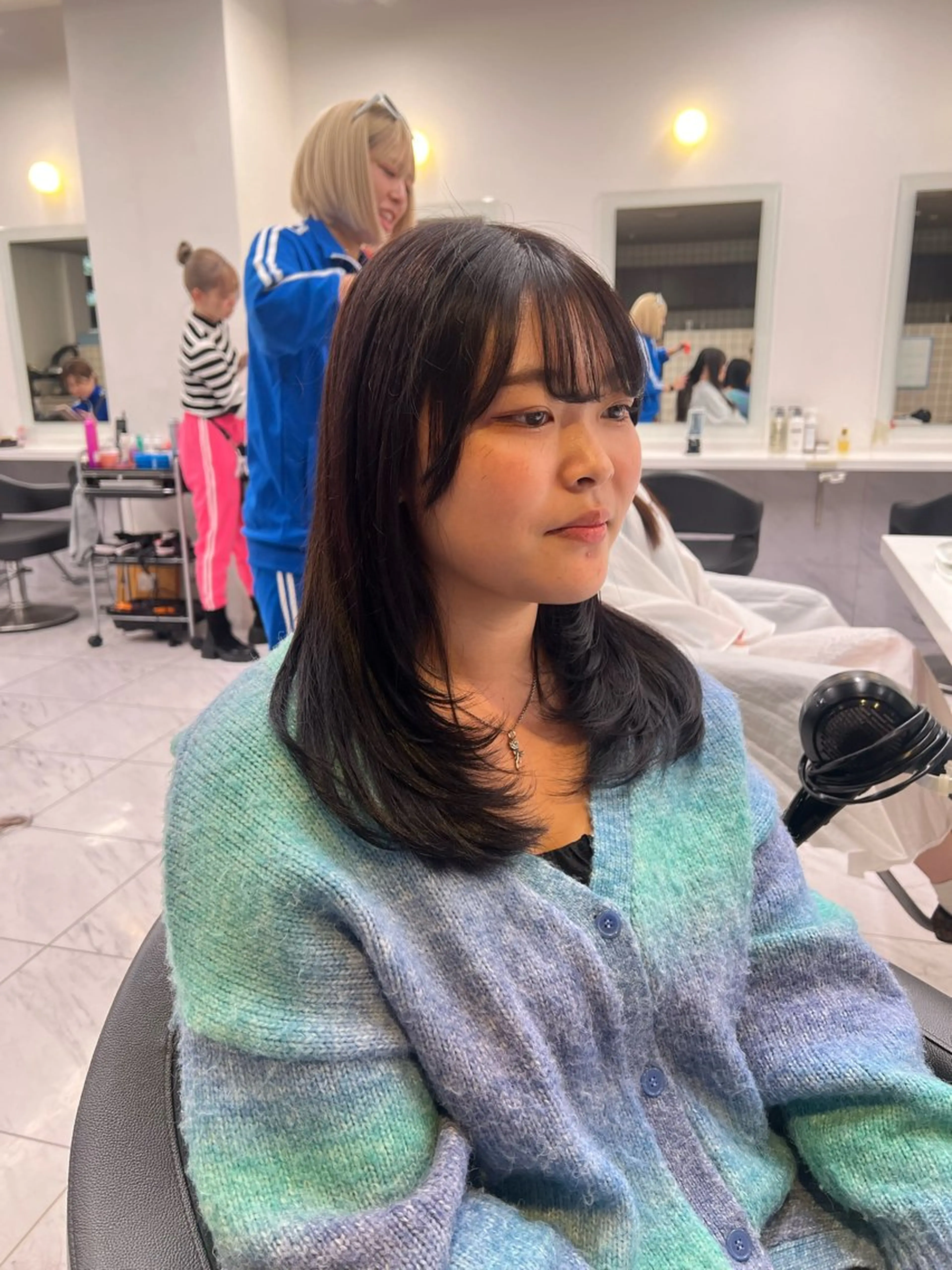 ショート カラー パーマ メンズ カット ヘアカラー トリートメント 韓国レイヤーカット /REIのヘアスタイル