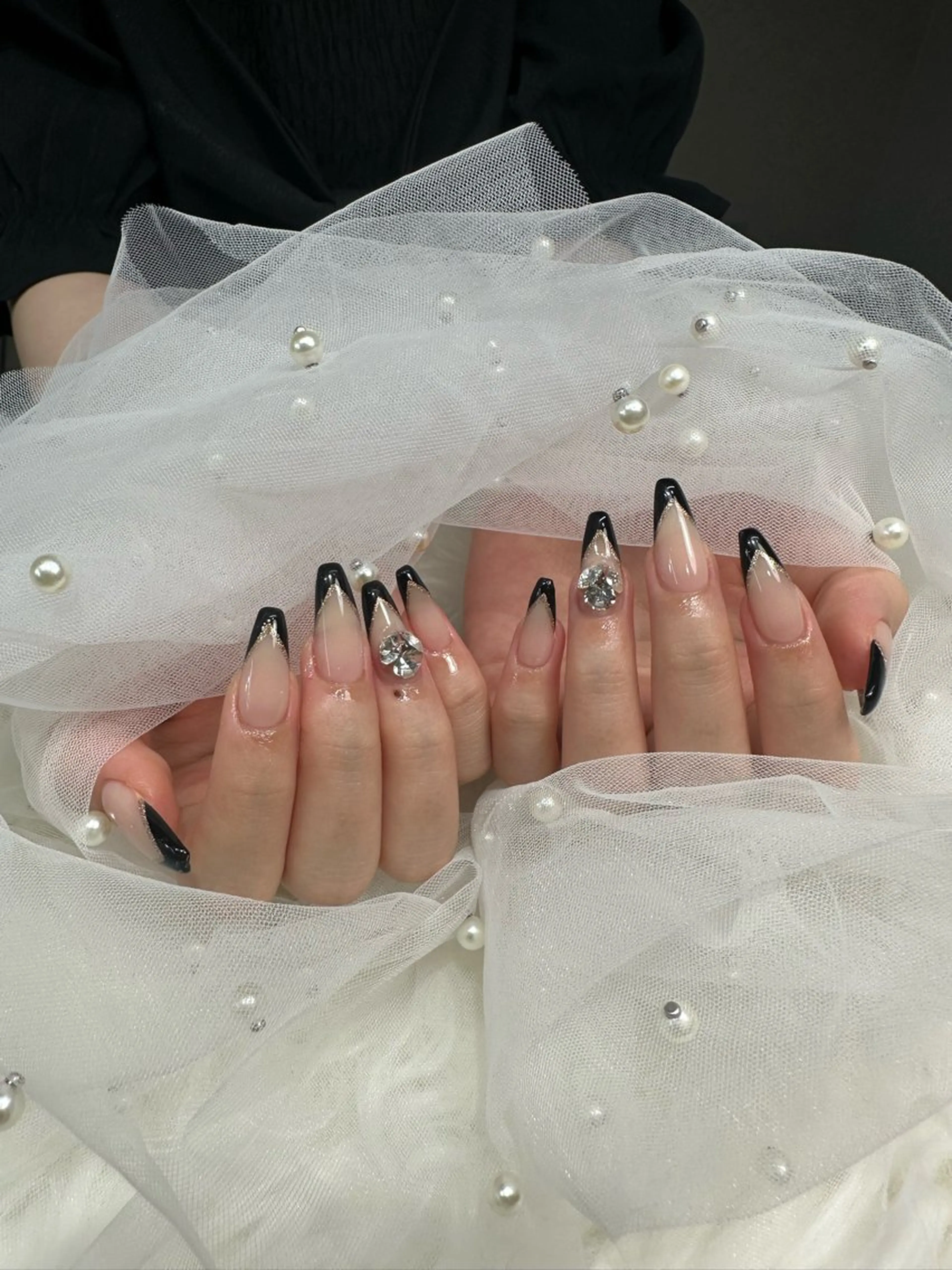 ネイル フレンチネイル ハンドネイル DL•BEAUTY / AKANEのネイルデザイン