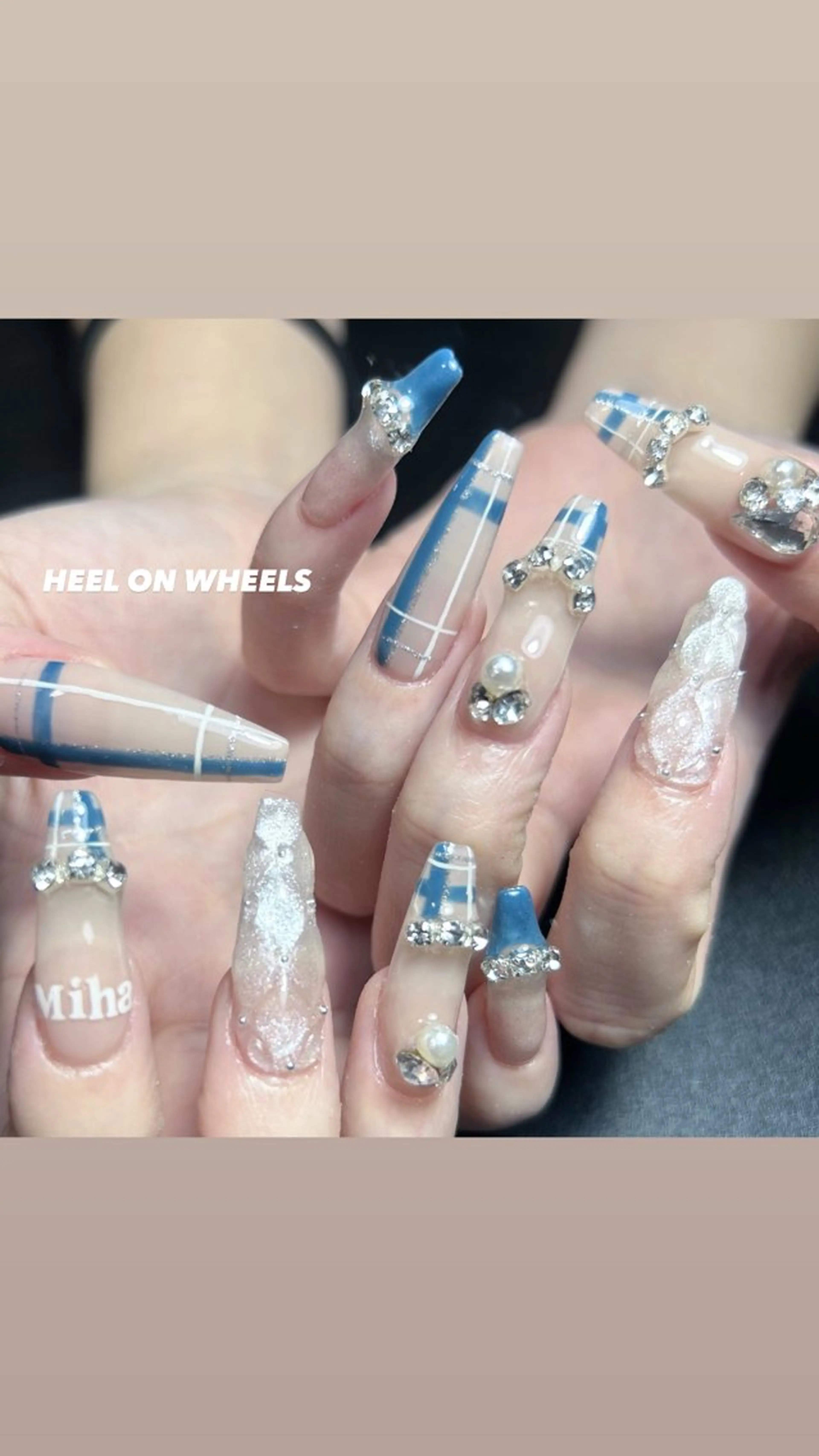 ネイル ハンドネイル ⛓Miyu ⛓のネイルデザイン