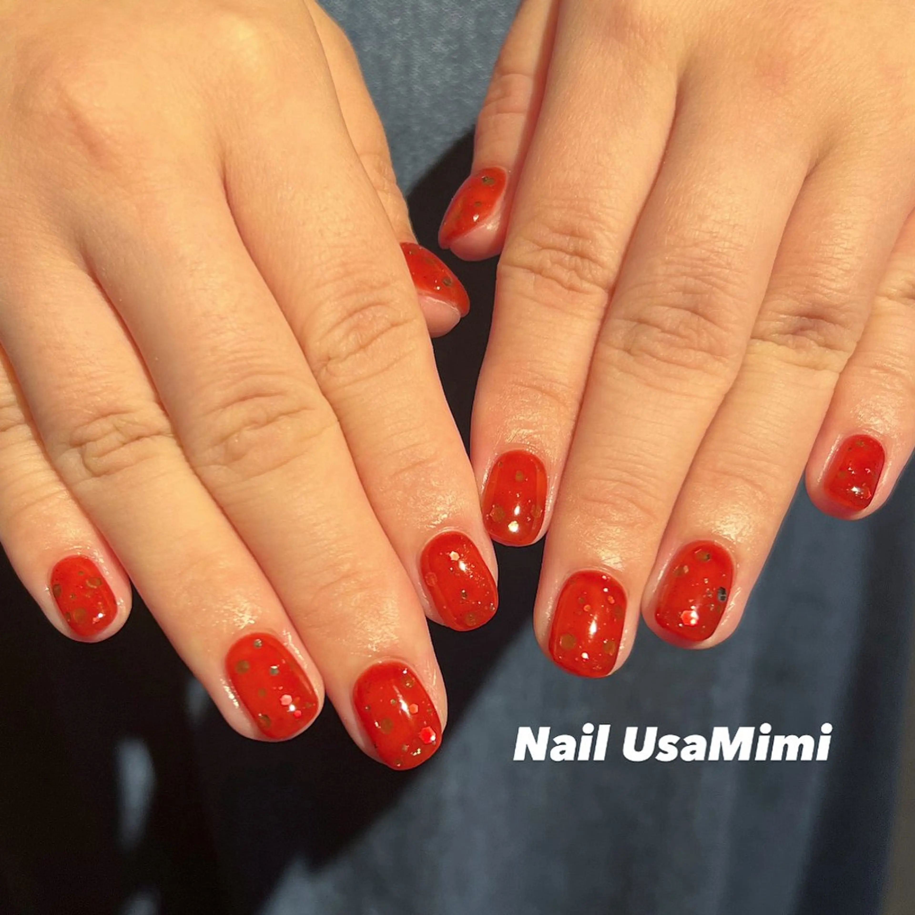 ネイル アートネイル オーロラネイル チークネイル フレンチネイル ジェルネイル ハンドネイル 本町NailUsa Mimi RIKOのネイルデザイン