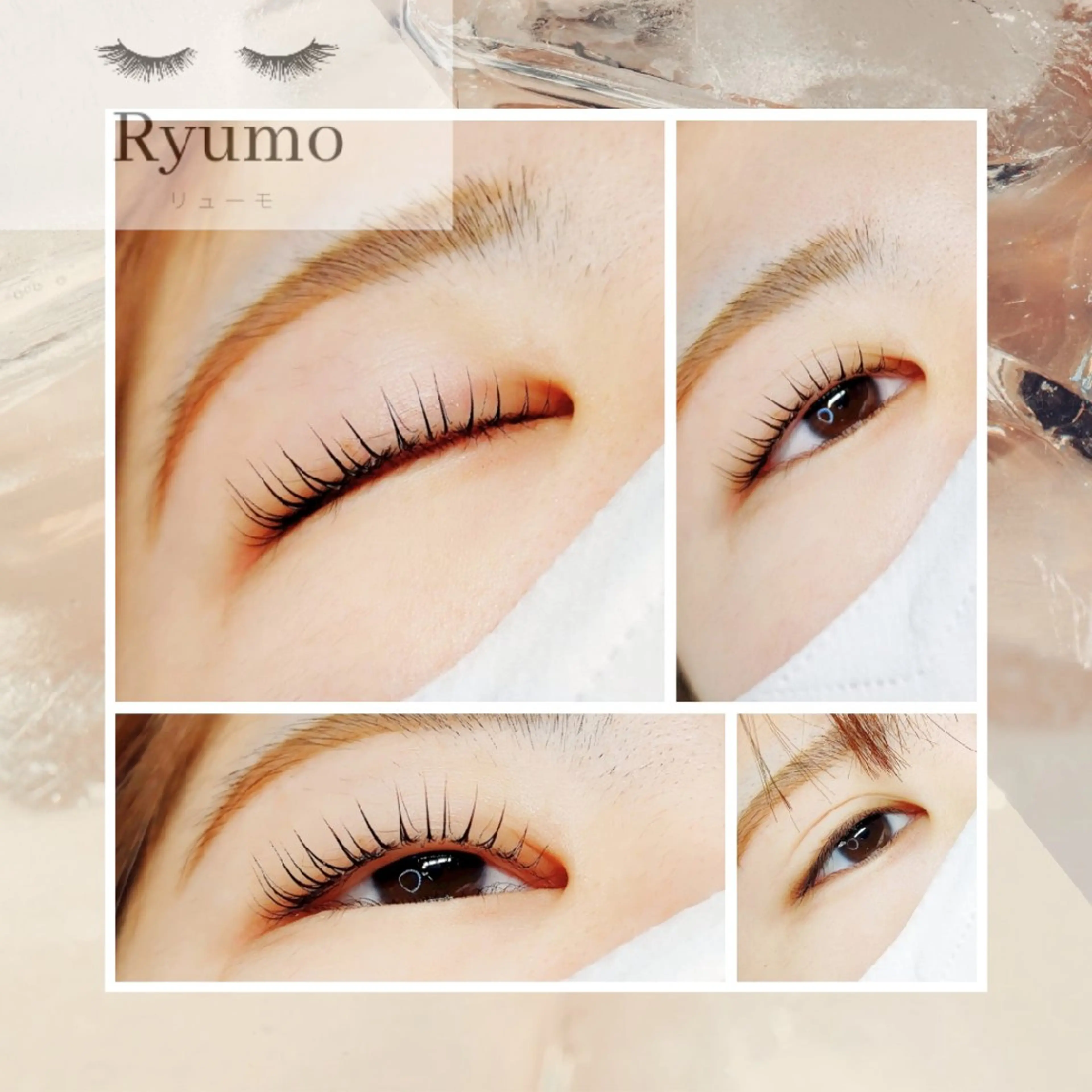 マツエク・マツパ Ryumoリューモ 山﨑のマツエク・マツパデザイン