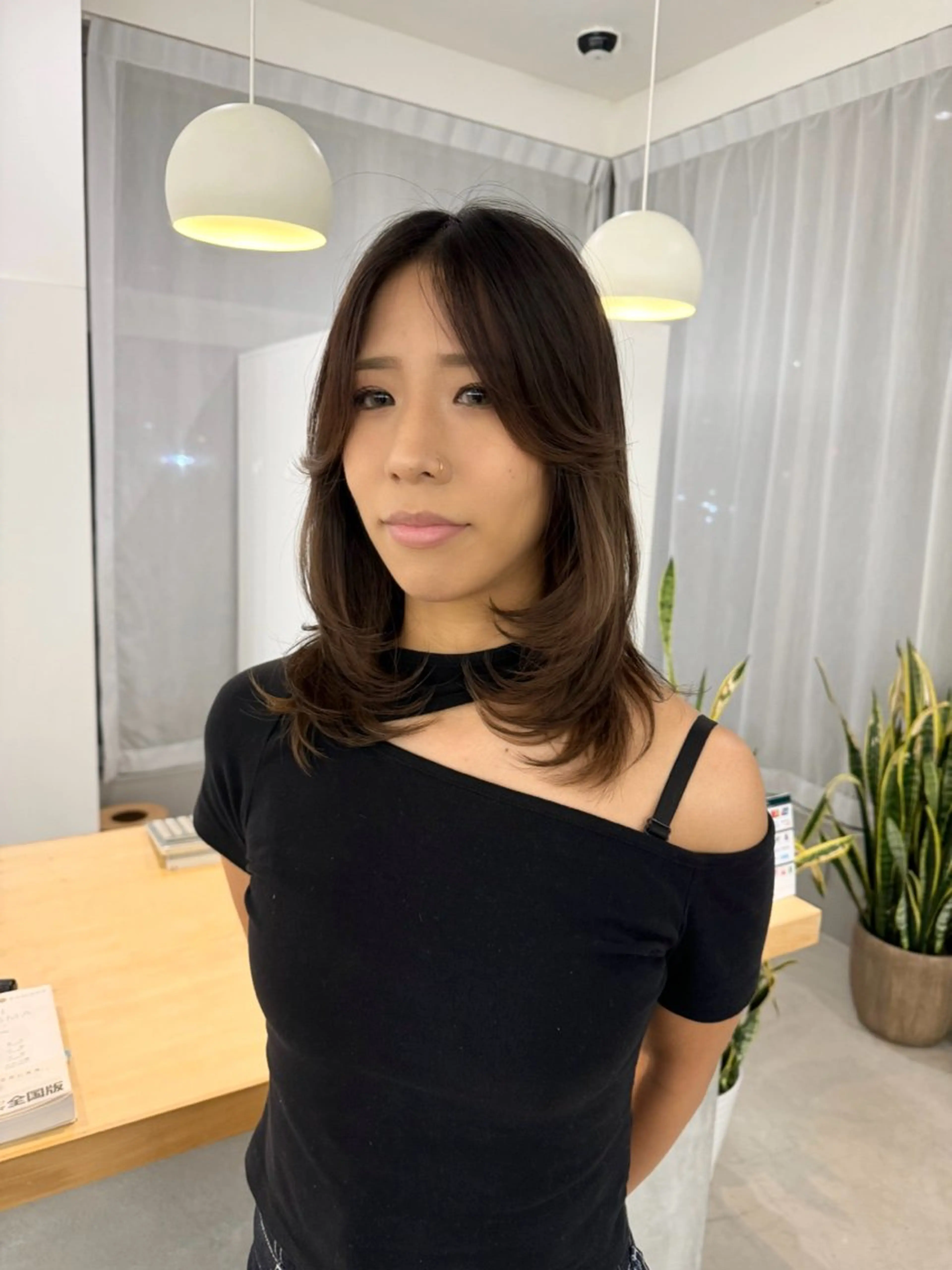 ロング 瀬長なおみ U too e'sのヘアスタイル