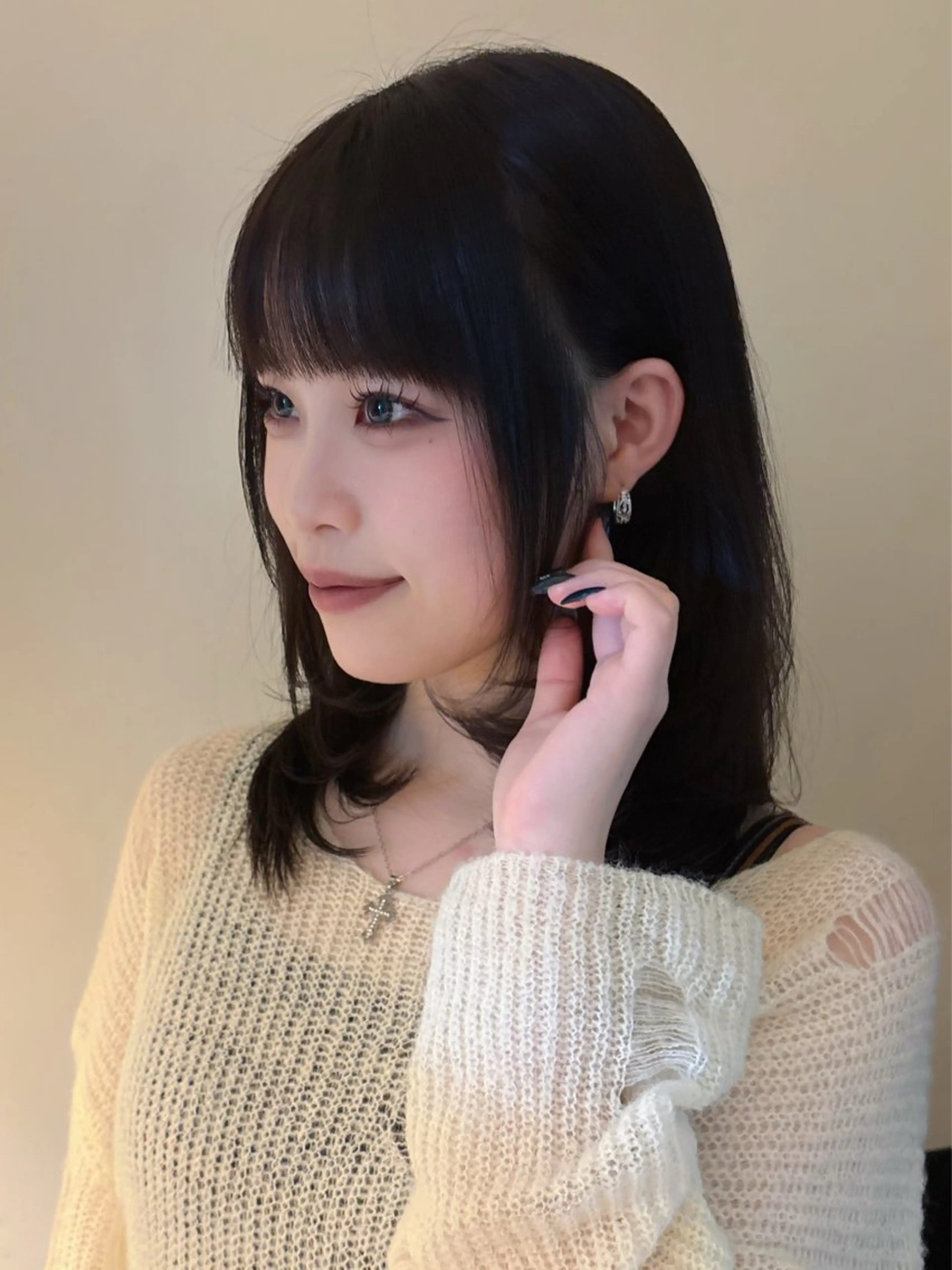 ミディアム VIEW maacoのヘアスタイル