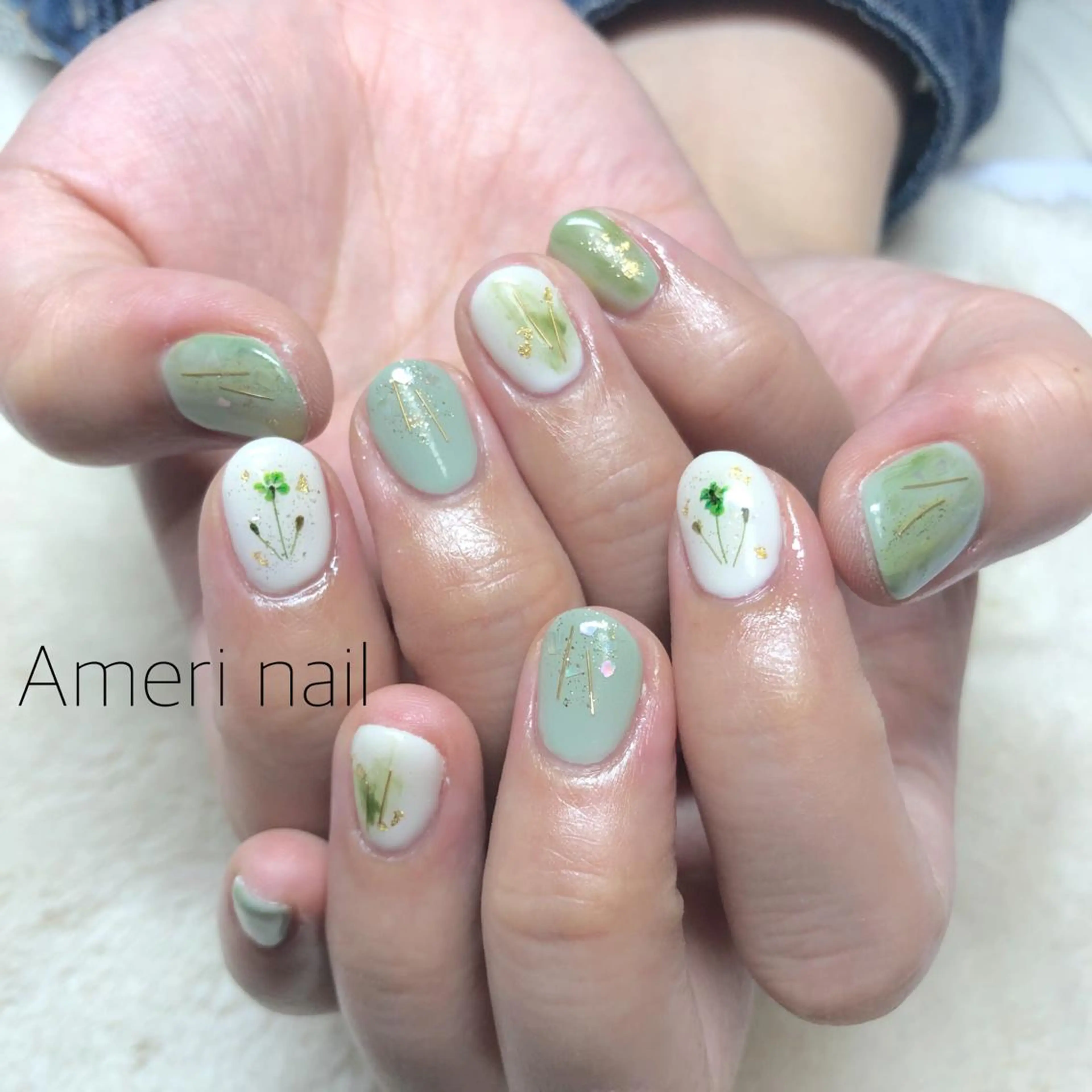 ネイル ハンドネイル Ameri nail /UKIのネイルデザイン