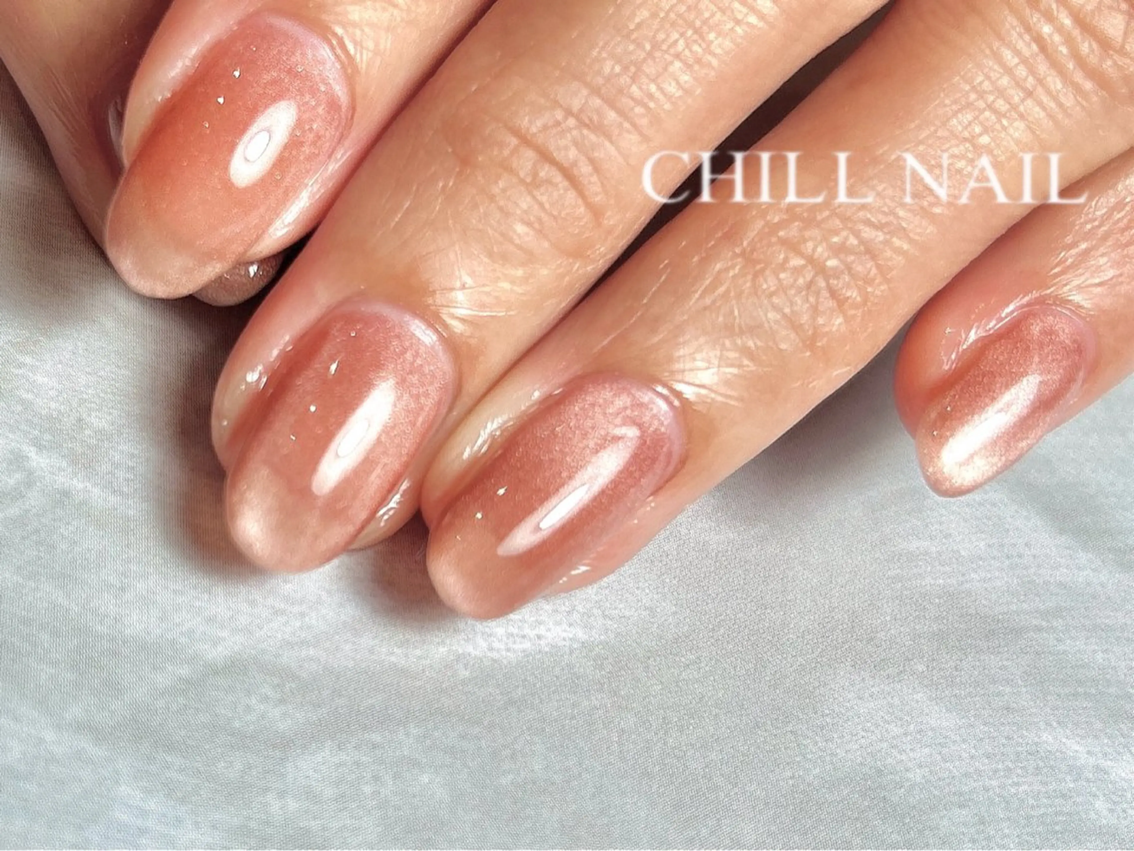 ネイル ブラウン CHILL NAILのネイルデザイン