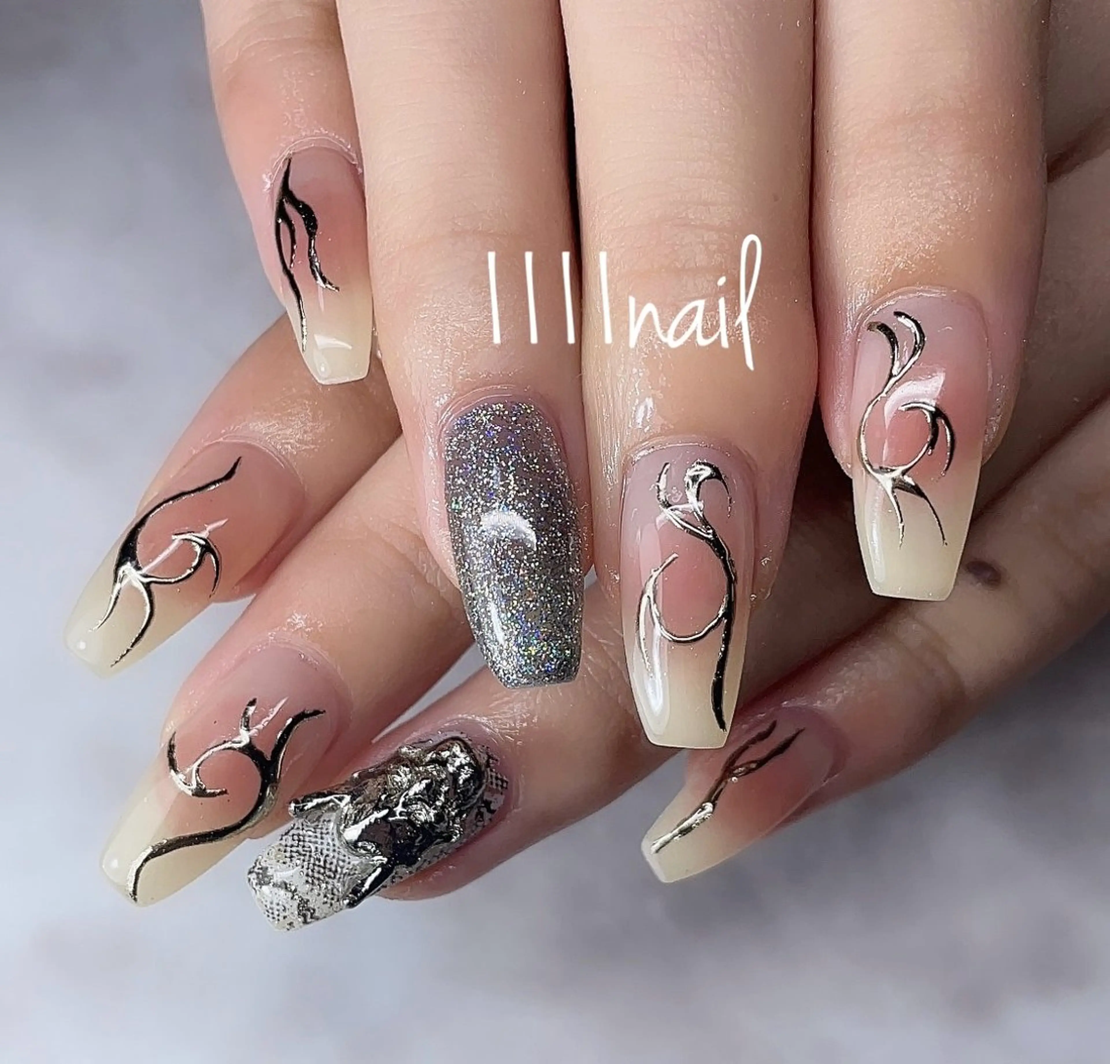 ネイル ハンドネイル 1111nail イチカワのネイルデザイン