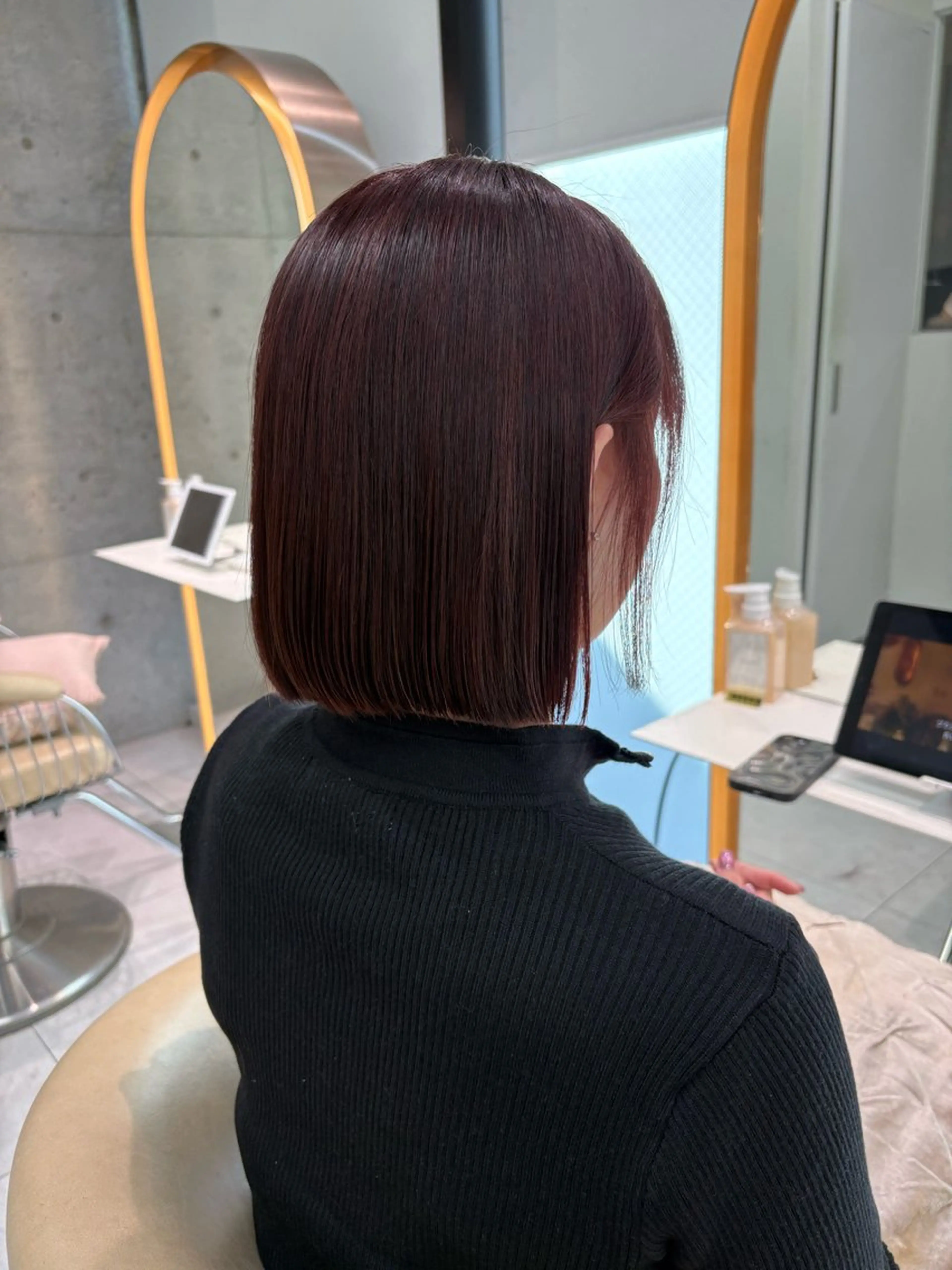 ショート カット 縮毛矯正 トリートメント 福岡縮毛矯正✨️ ストレート 向井和輝のヘアスタイル