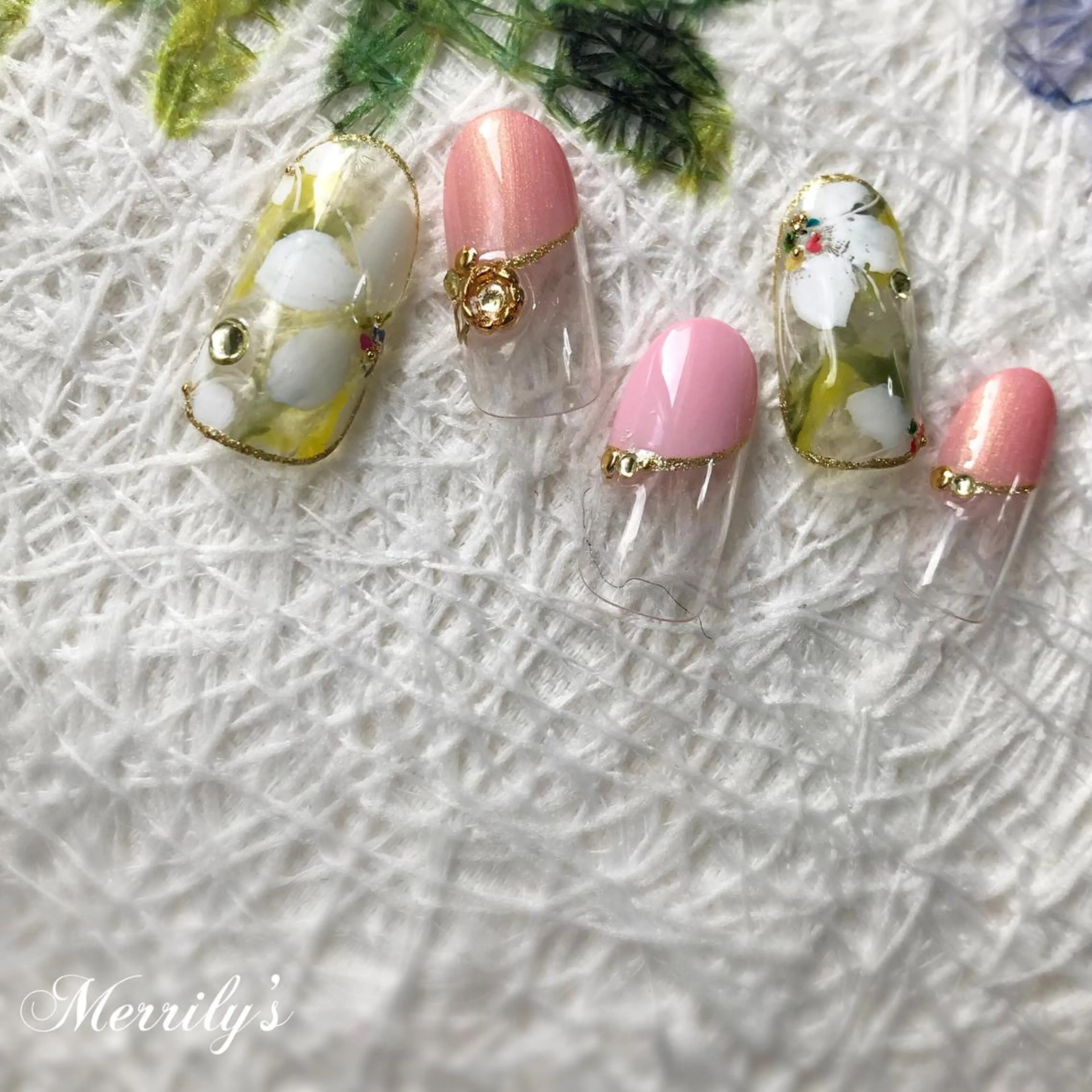 ネイル Merrily's所属・Merrily's Hagi Minaのネイルデザイン