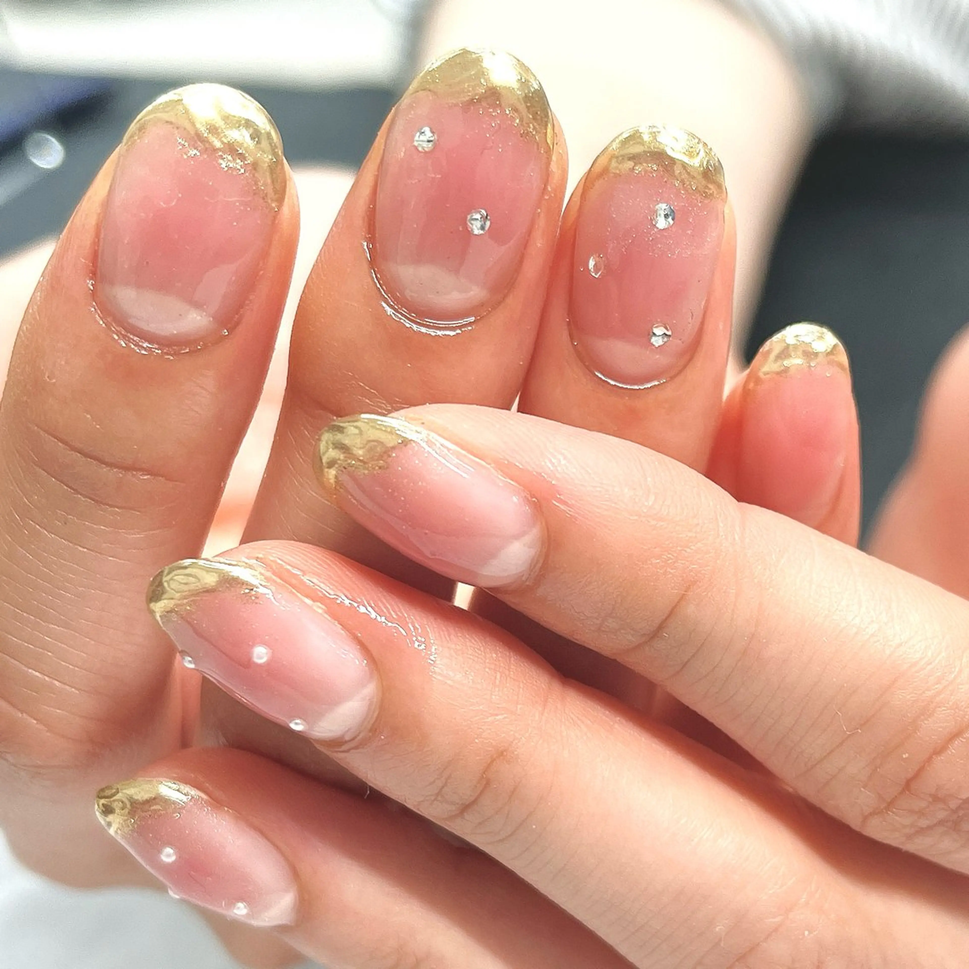 ネイル アートネイル チークネイル クリアネイル フットネイル フレンチネイル Bianca市ヶ谷店 Aiuraのネイルデザイン