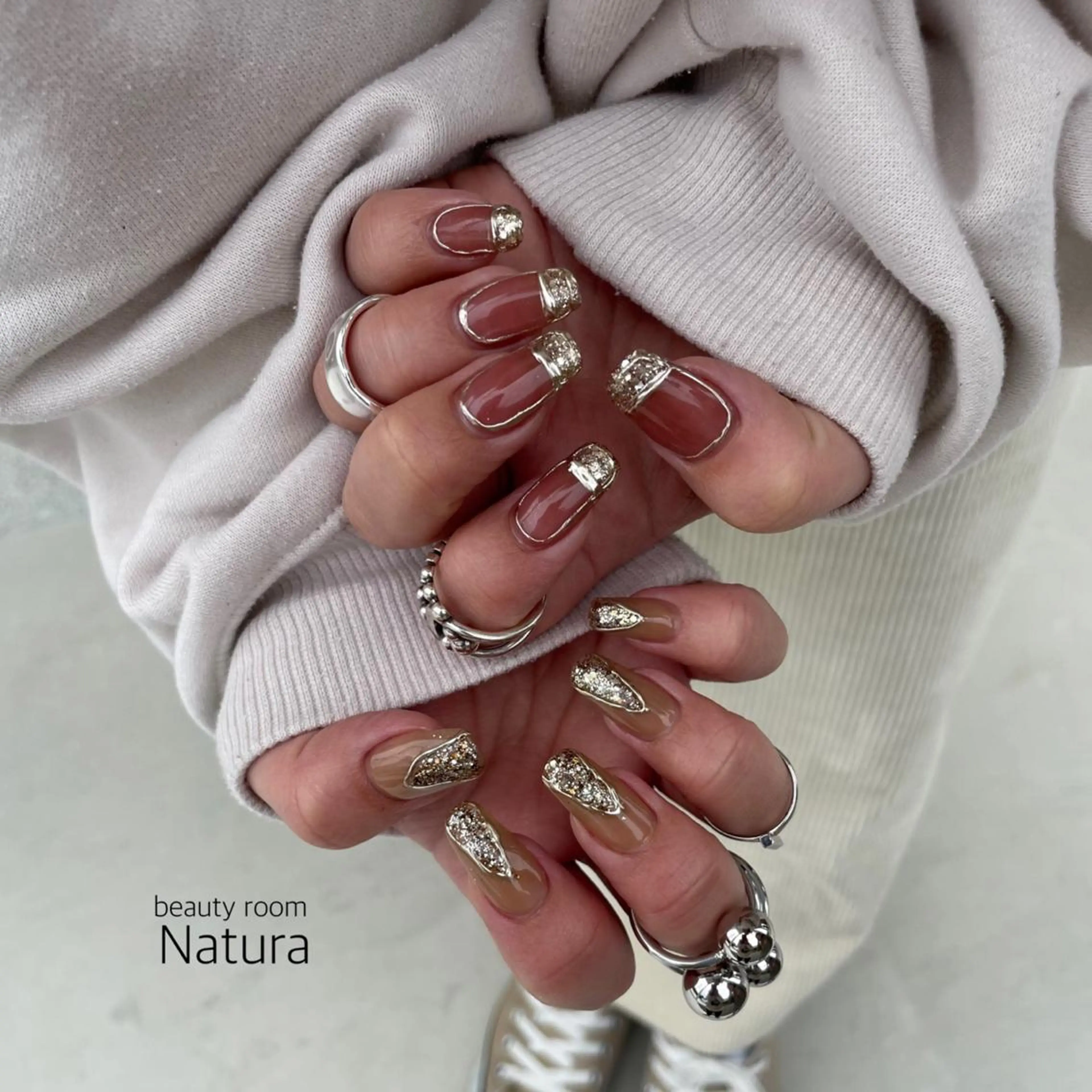 ネイル ハンドネイル beautyroom Naturaのネイルデザイン