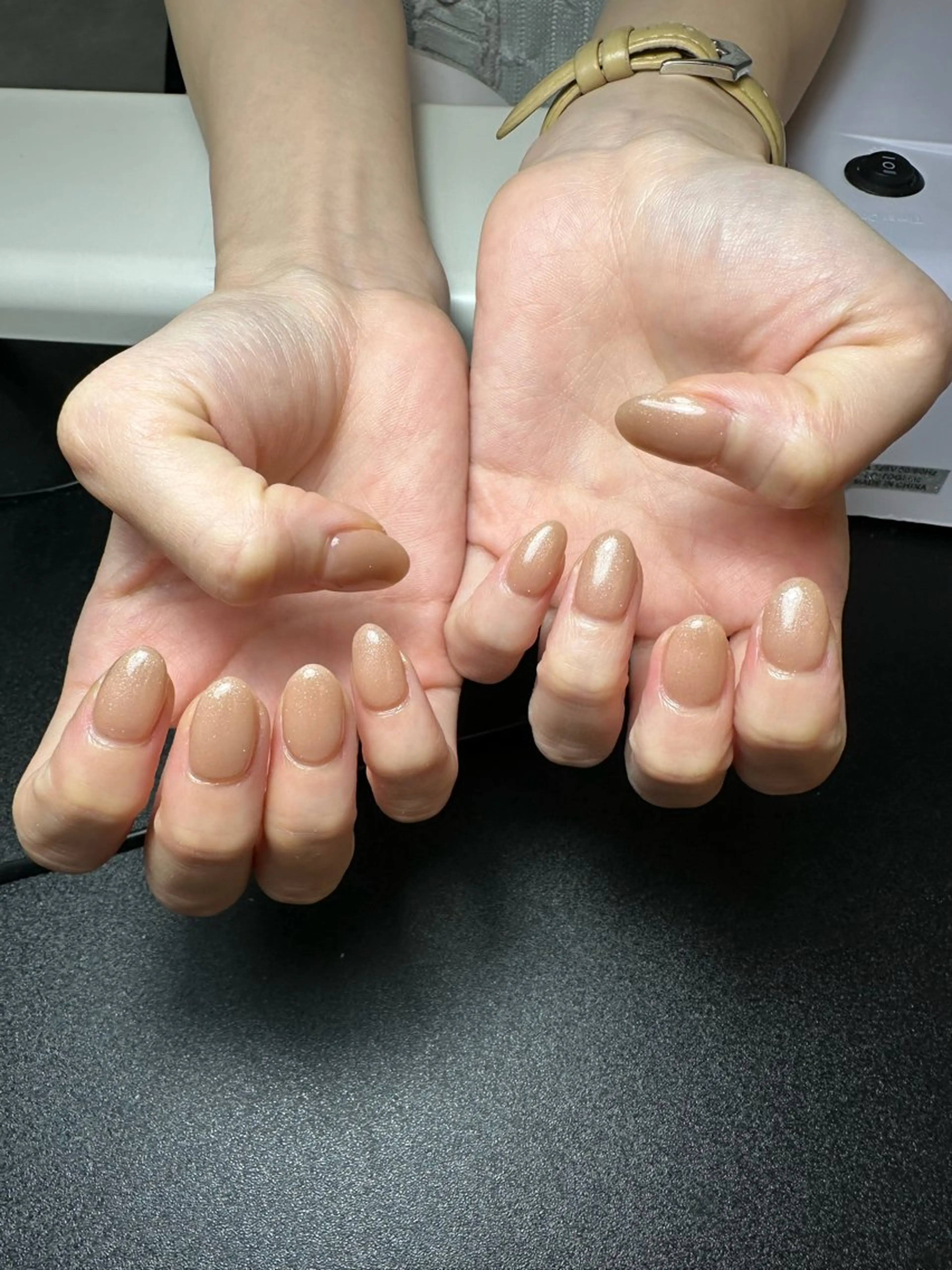 ネイル ワンカラーネイル ATELIERHARLOW所属・nailist MOEのネイルデザイン