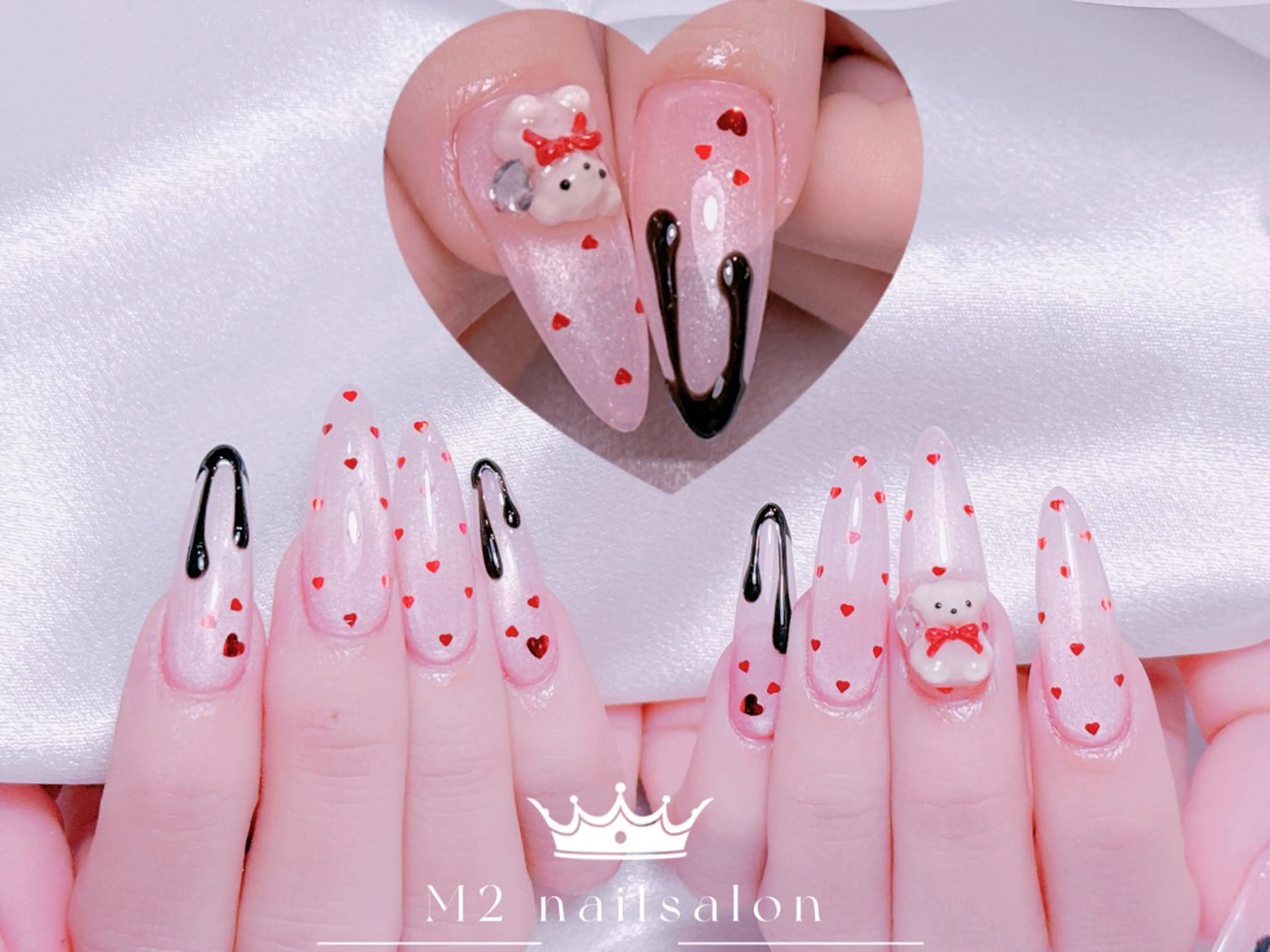 ネイル ハンドネイル 長さだし専門店 M2　rikaのネイルデザイン