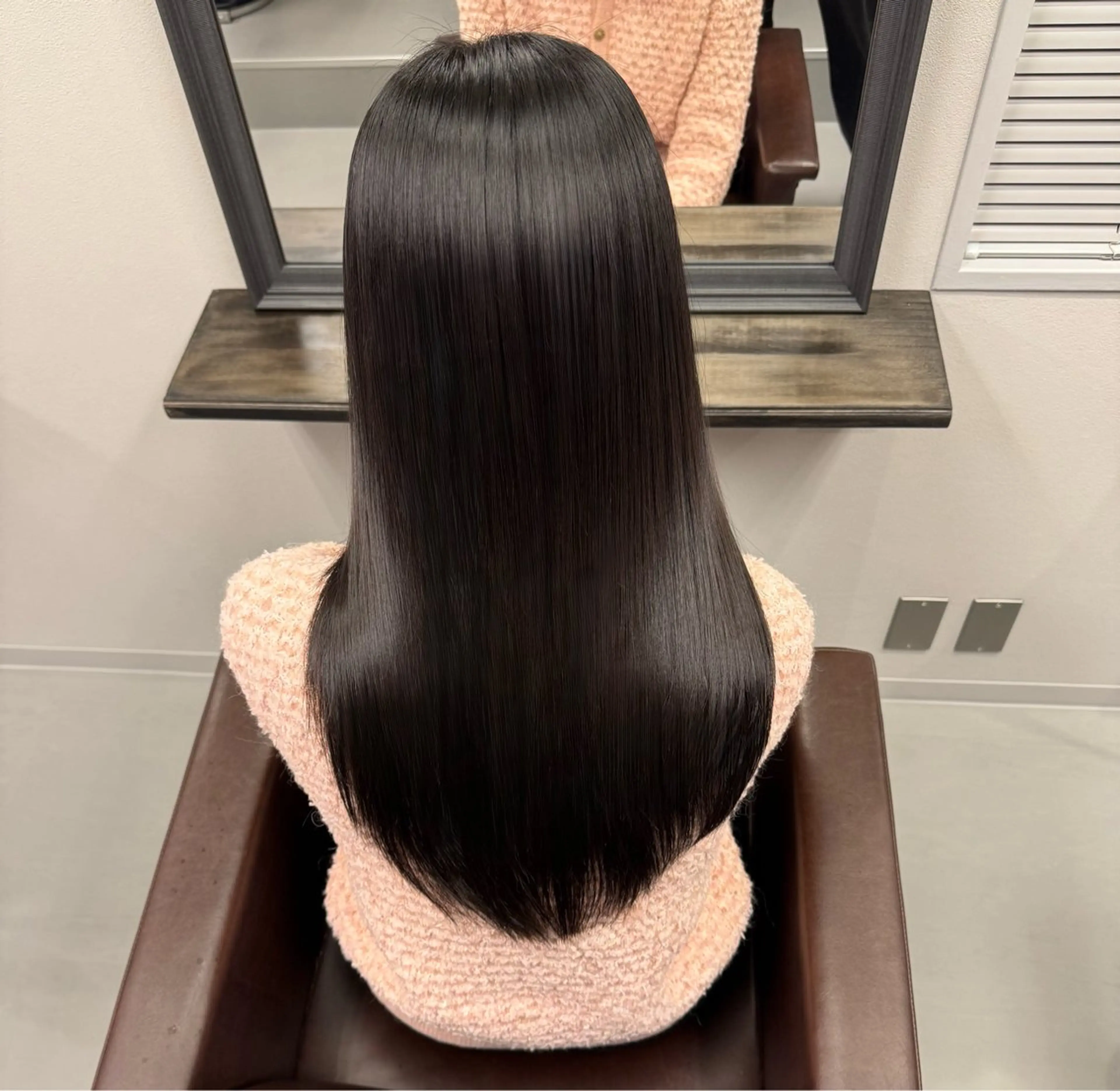 ロング カット ヘアカラー 縮毛矯正 トリートメント XYZ所属・縮毛矯正/髪質改善 韓国風/MIKIYAのヘアスタイル