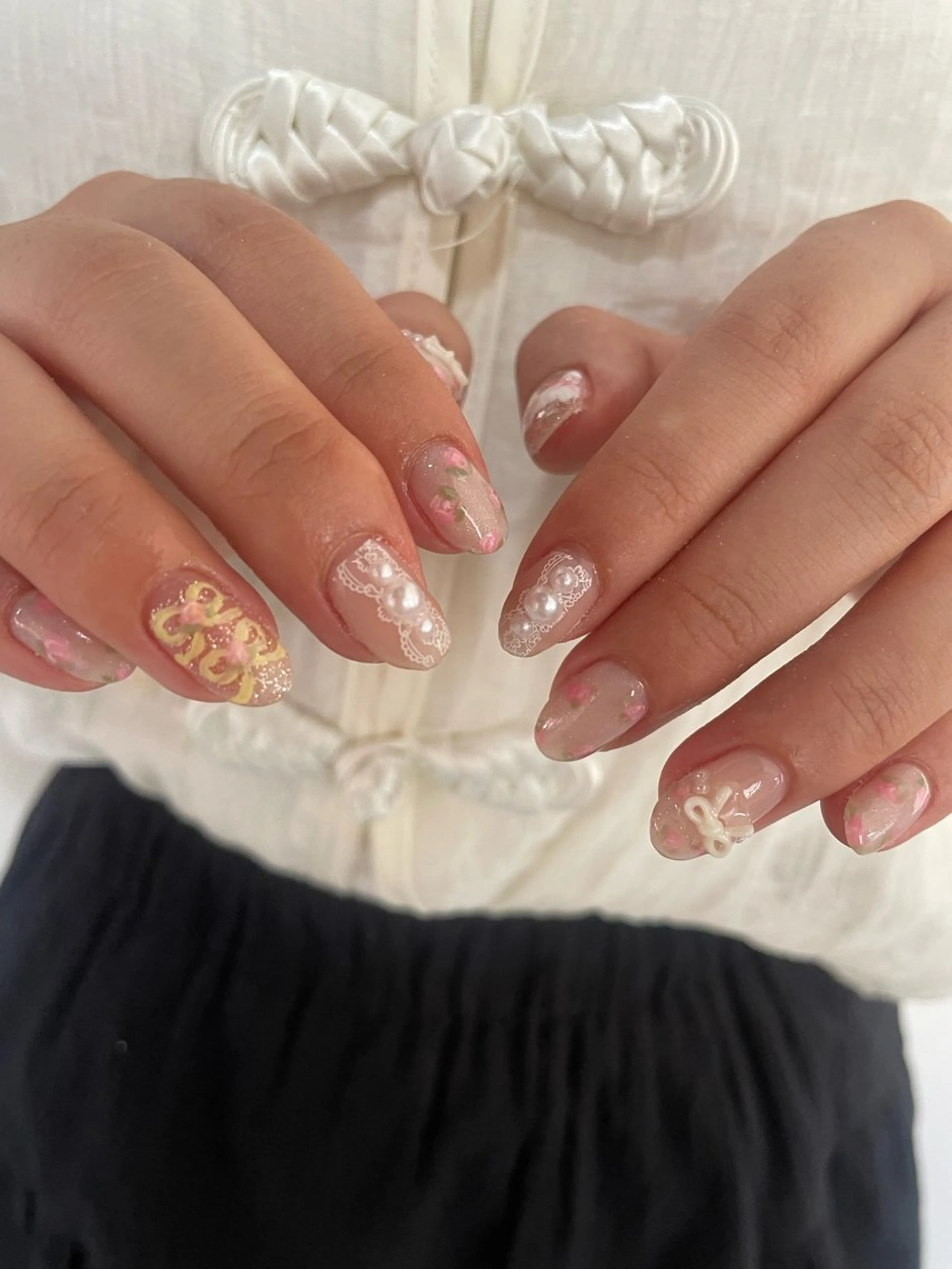 ショート ハンドネイル LBnail.sae /おえかきネイルのネイルデザイン