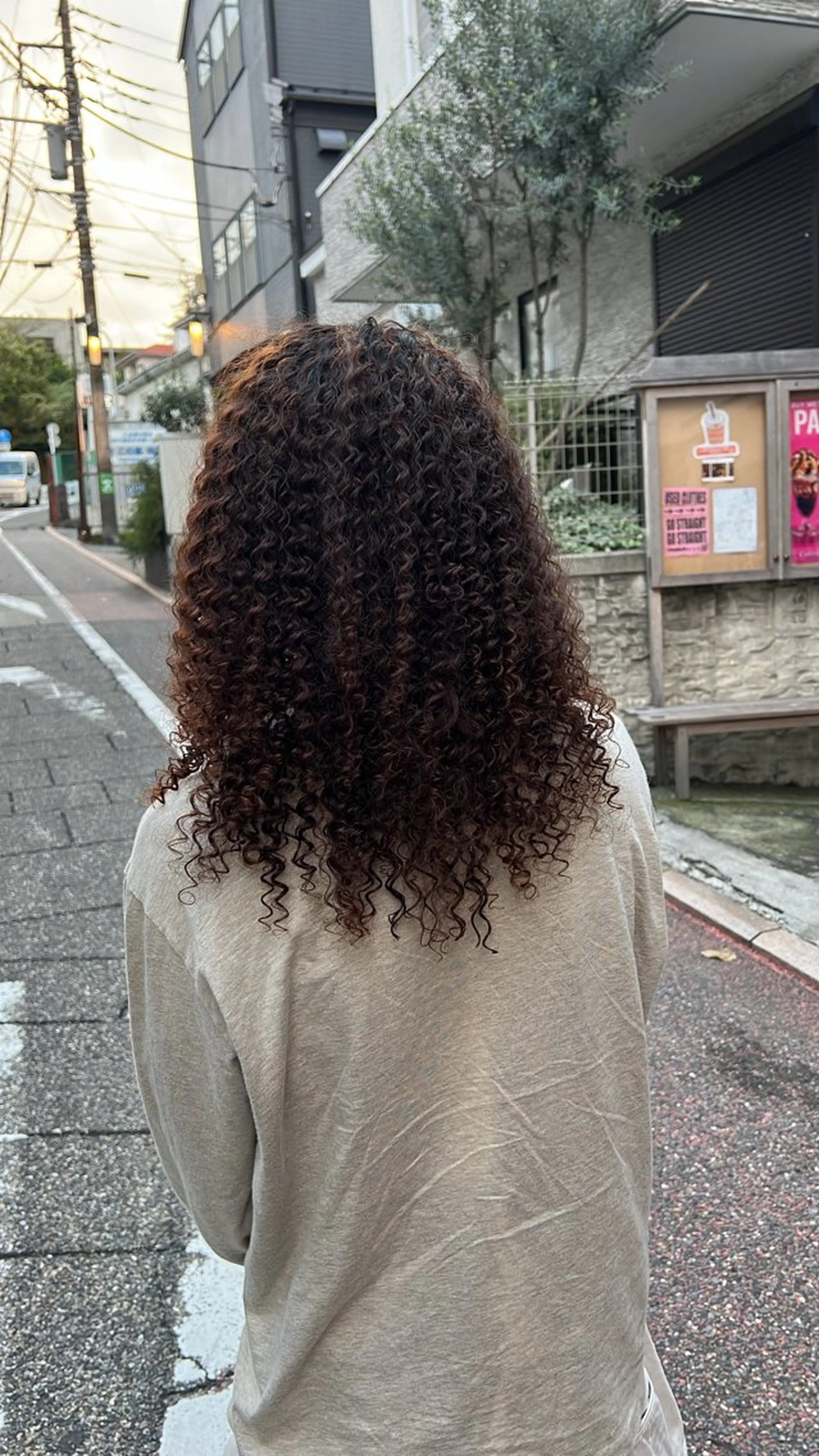 パーマ 水野 明羽のヘアスタイル