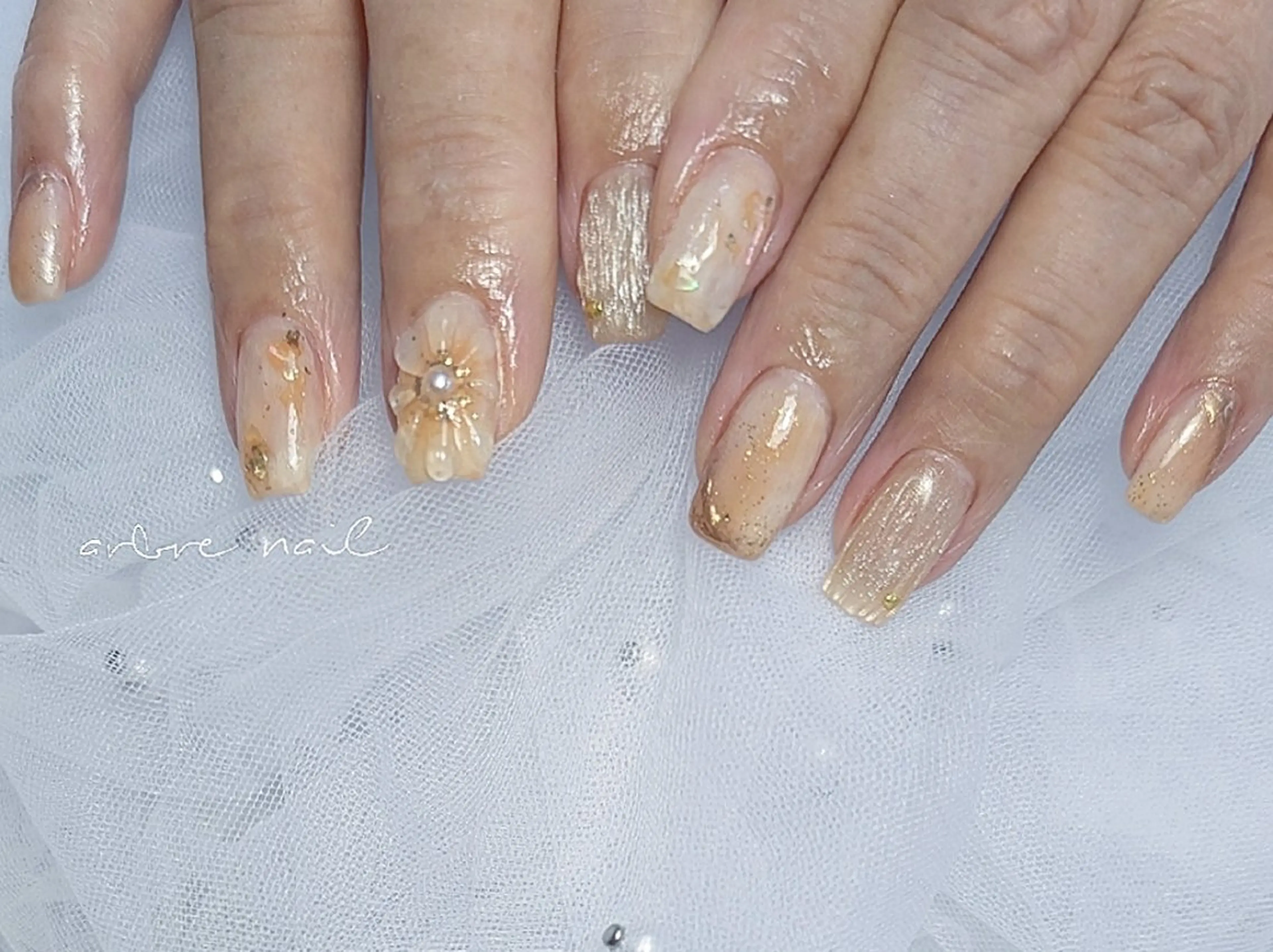 ネイル ＊arbre nail＊.アーブルネイル所属・✯.。 arbre  nail 。✯.のネイルデザイン