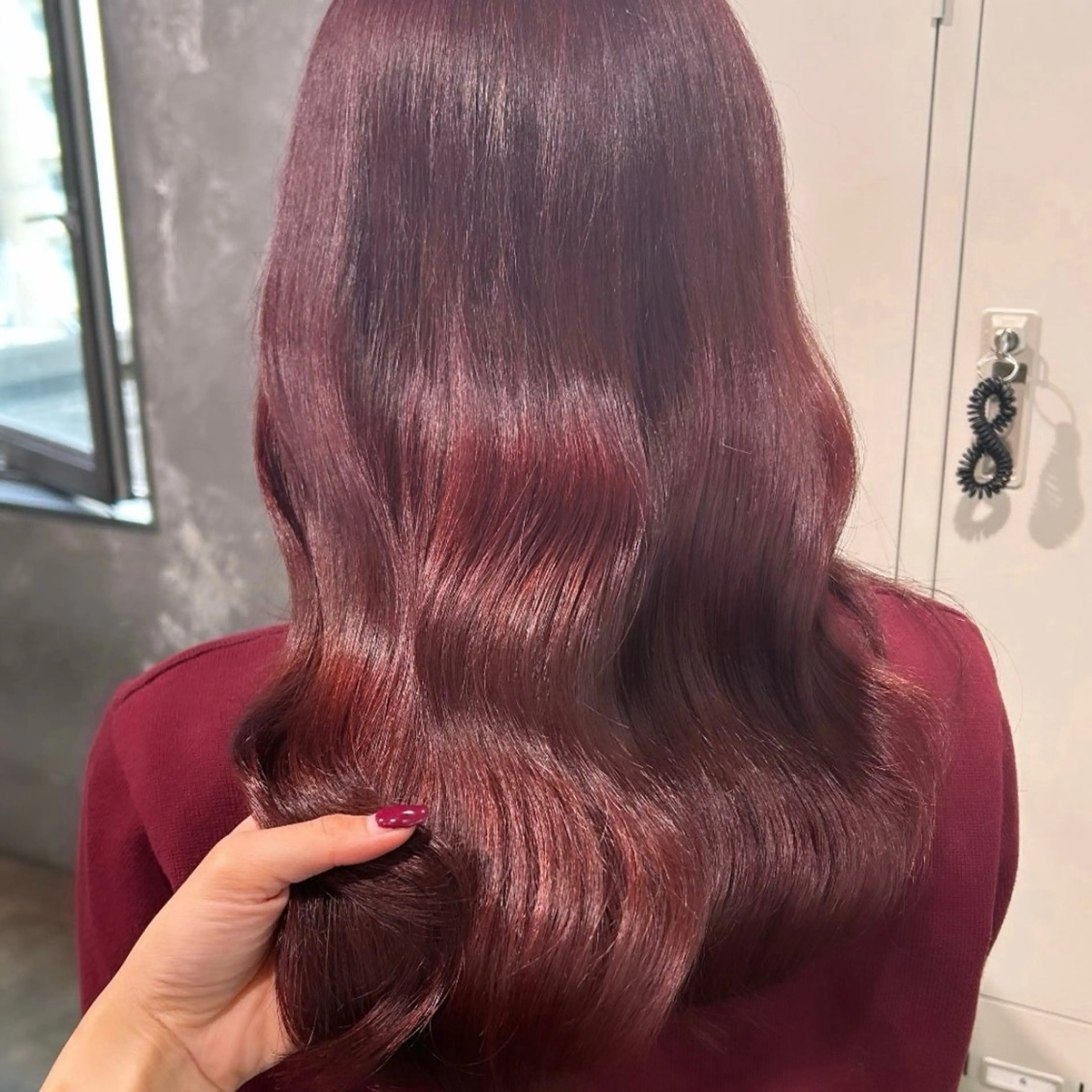 セミロング IS所属・横浜美容室/透明感 カラー/レイヤーのヘアスタイル