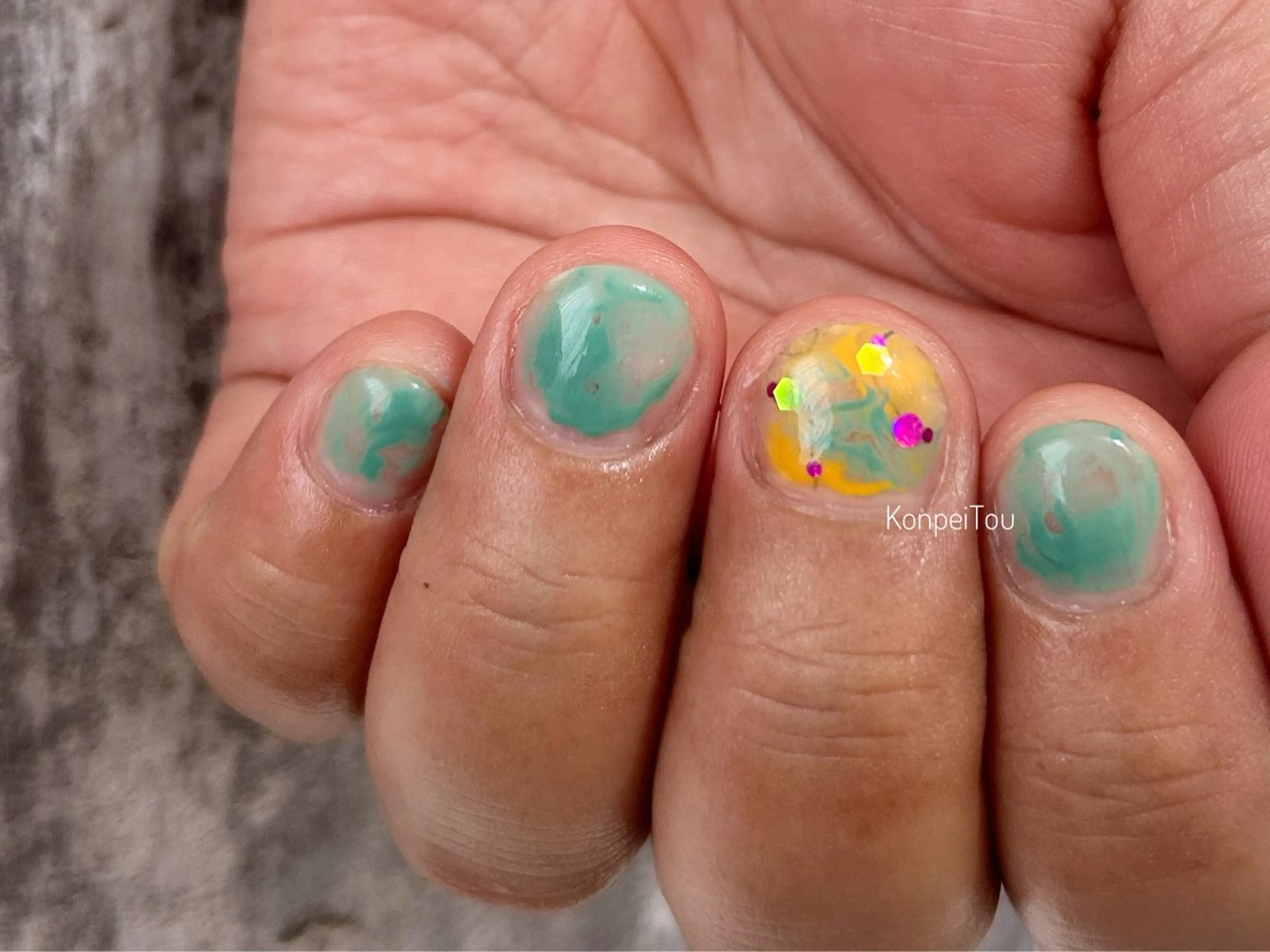 ネイル ハンドネイル おうちのネイルサロン　konpeiTou〜こんぺいとう〜所属・おうちのネイルサロン KonpeiTouのネイルデザイン