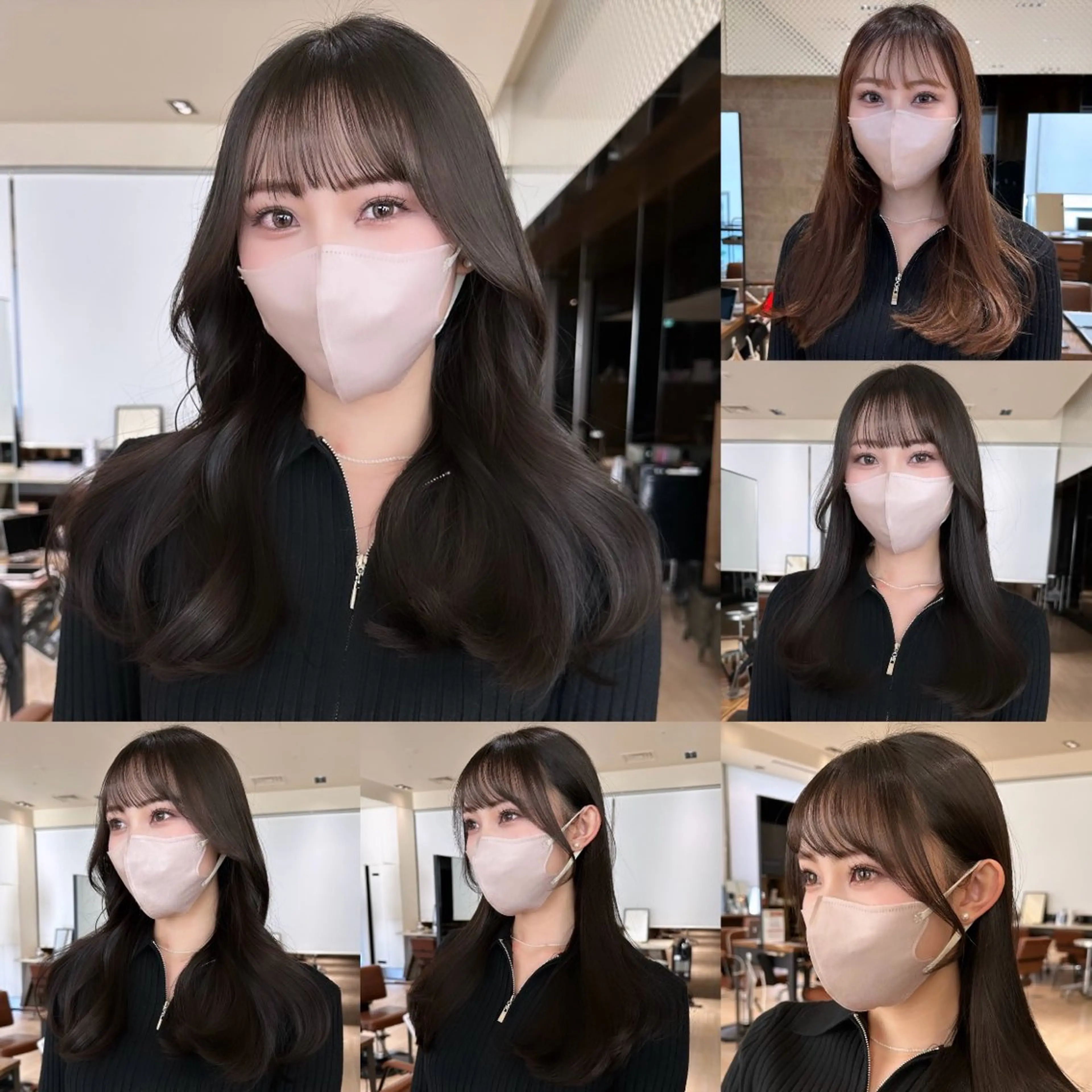 セミロング カラー カット ヘアカラー トリートメント レイヤー/顔周り /透明感🩶高橋大のヘアスタイル