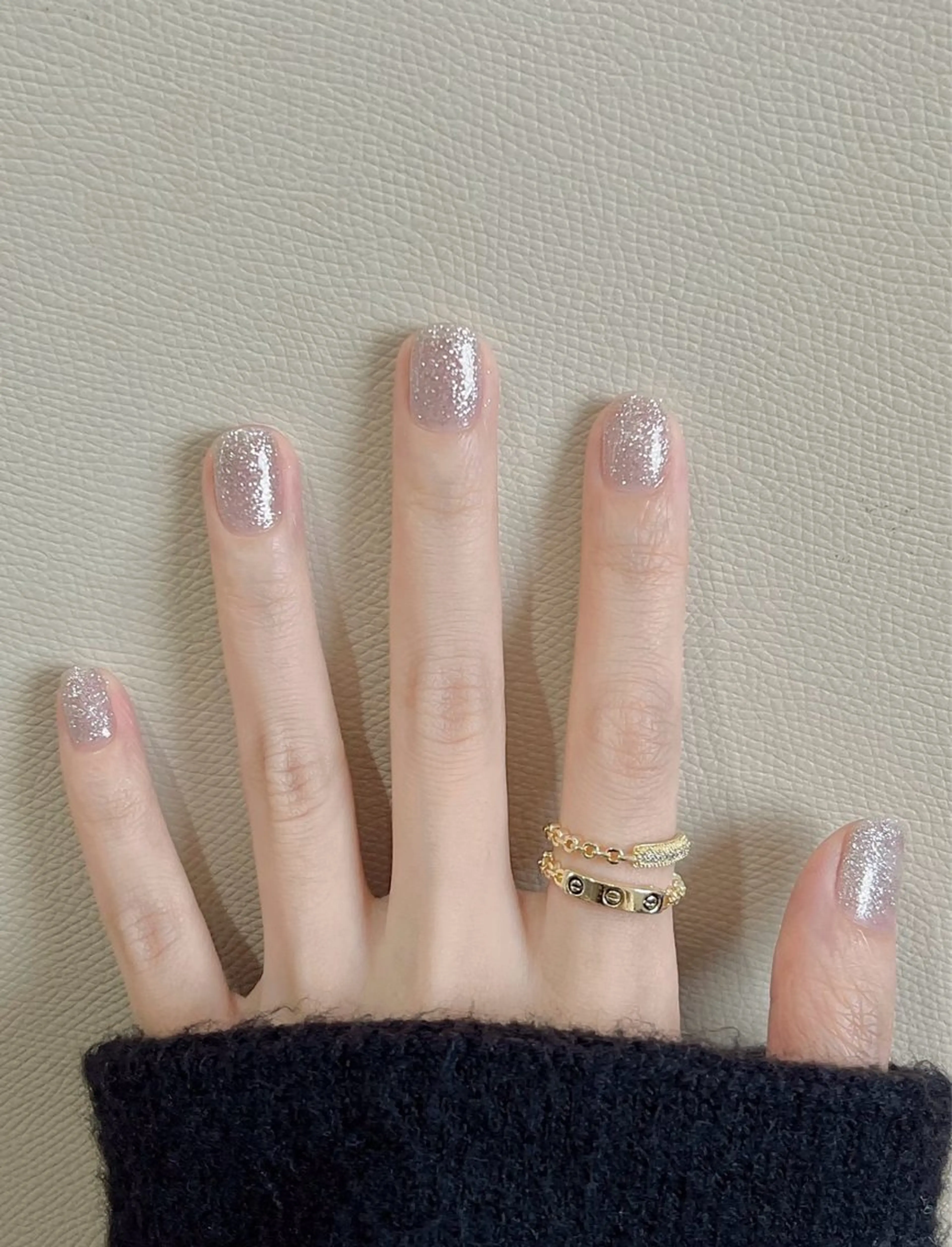 ネイル アートネイル オーロラネイル クリアネイル 長さ出し フレンチネイル ハンドネイル 佐藤 笹のネイルデザイン