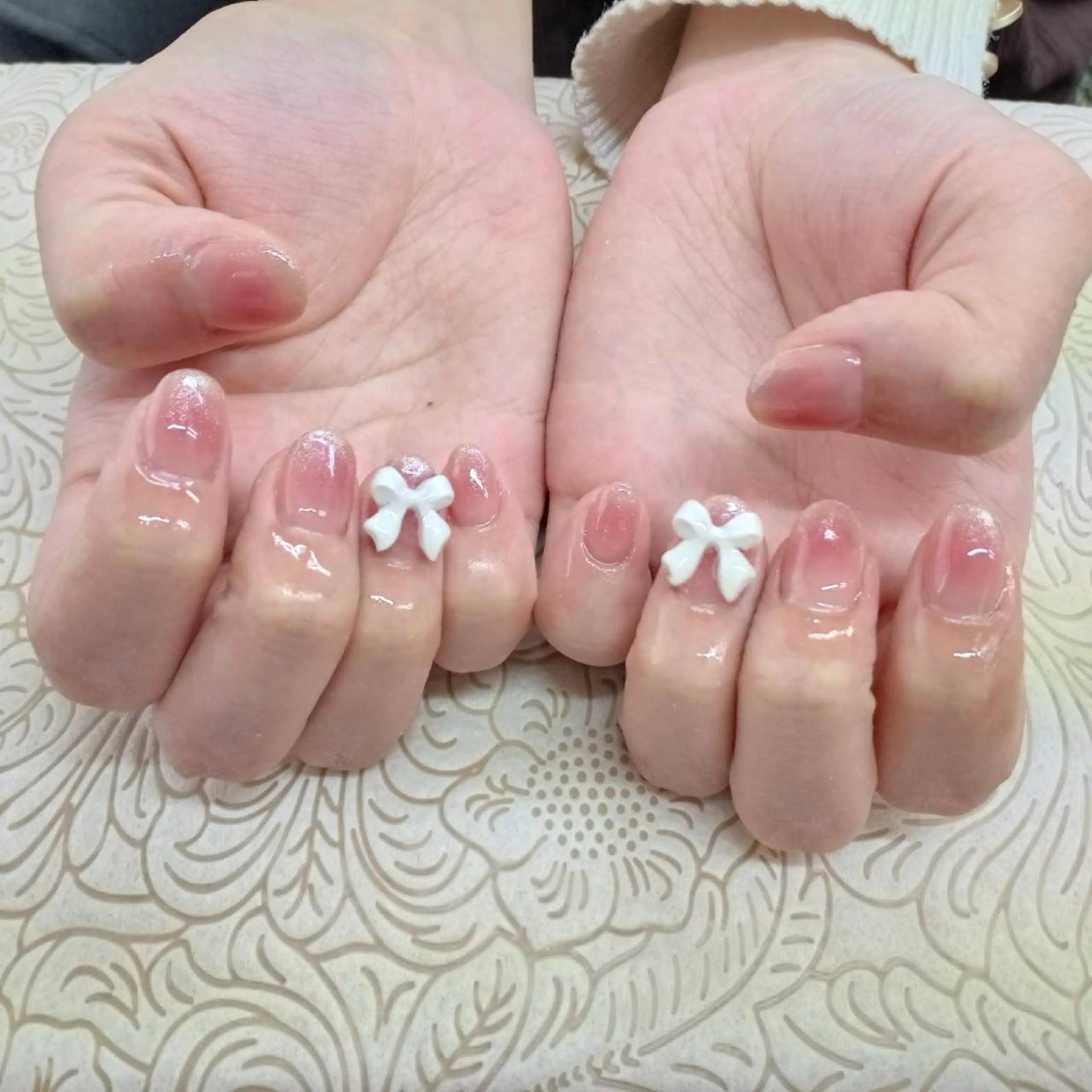ネイル フラワーネイル precious nail room所属・precious nail roomのネイルデザイン