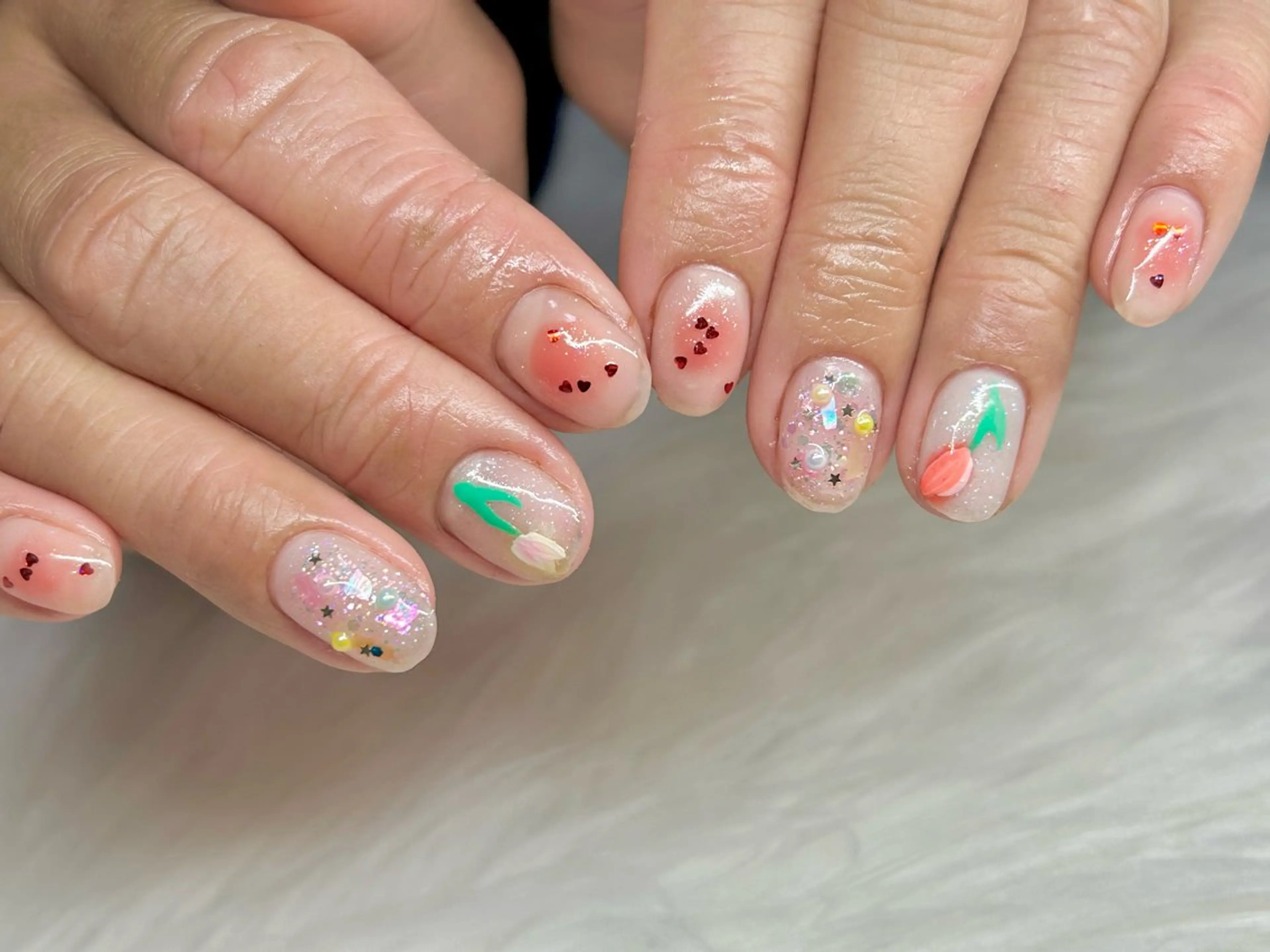 ネイル ハンドネイル 完全個室salon k.nailのネイルデザイン