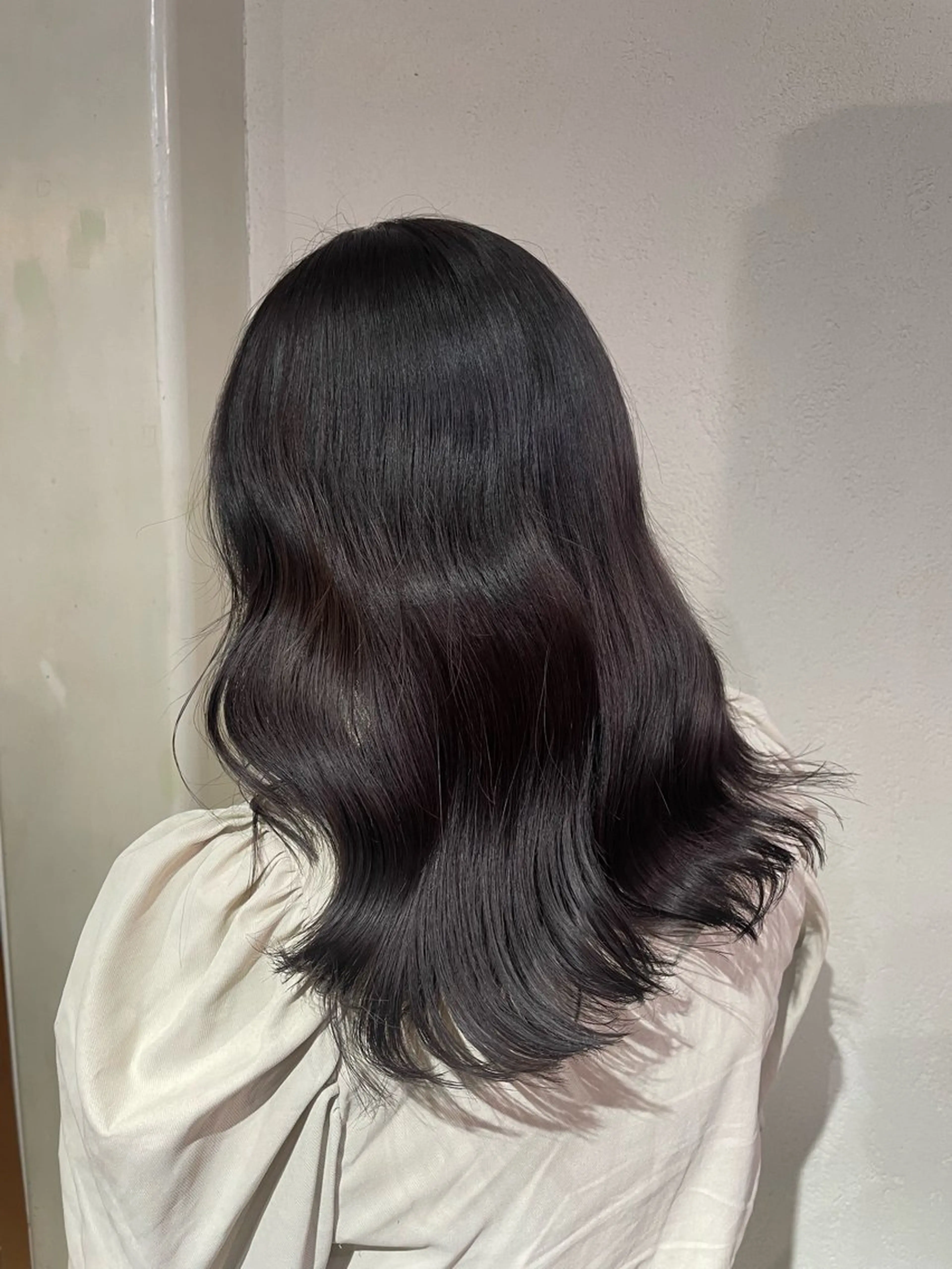 セミロング カラー lift by mag所属・ユナ ナチュラル／透明感のヘアスタイル