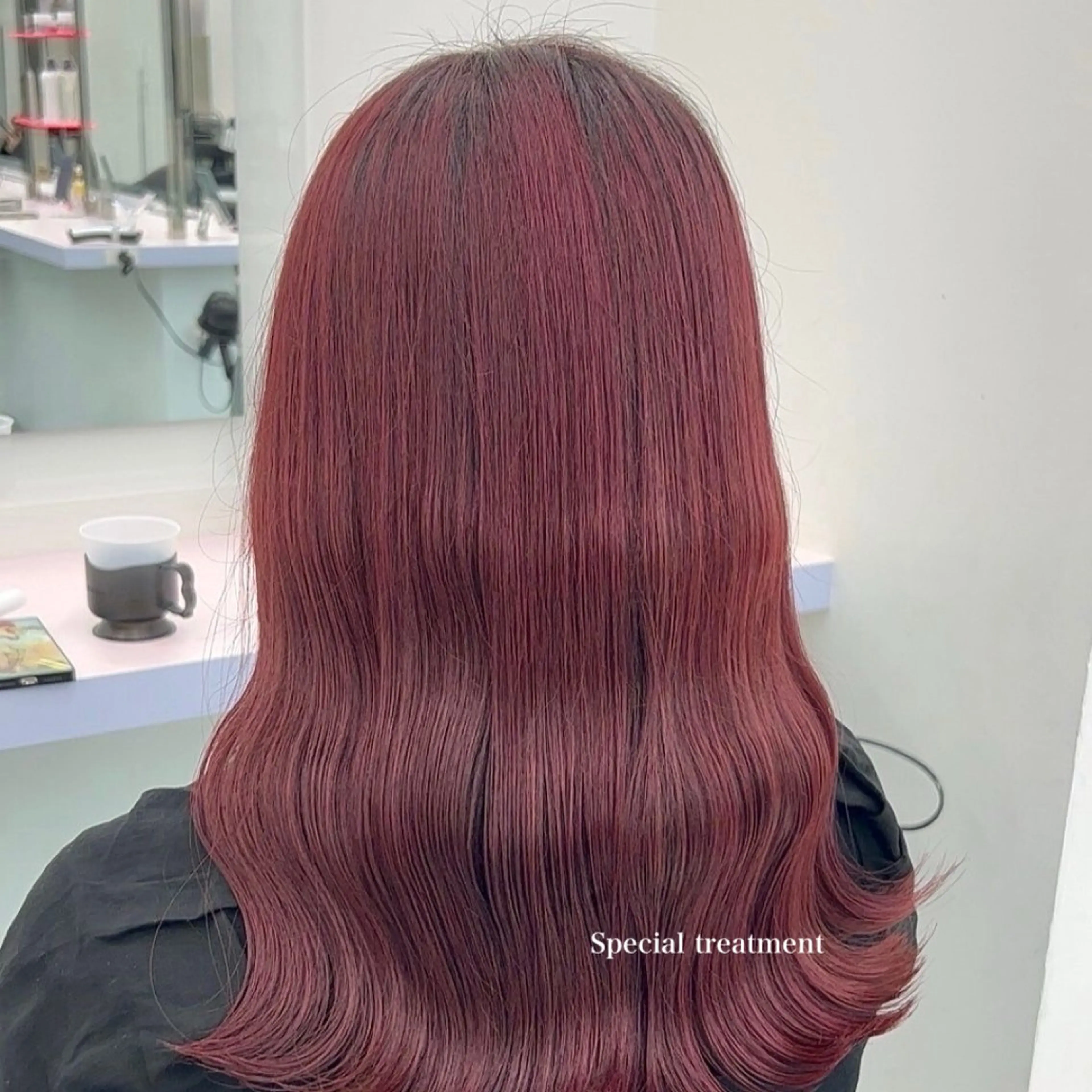 ミディアム カラー 🤍韓国大人っぽ ベージュMAI🤍のヘアスタイル