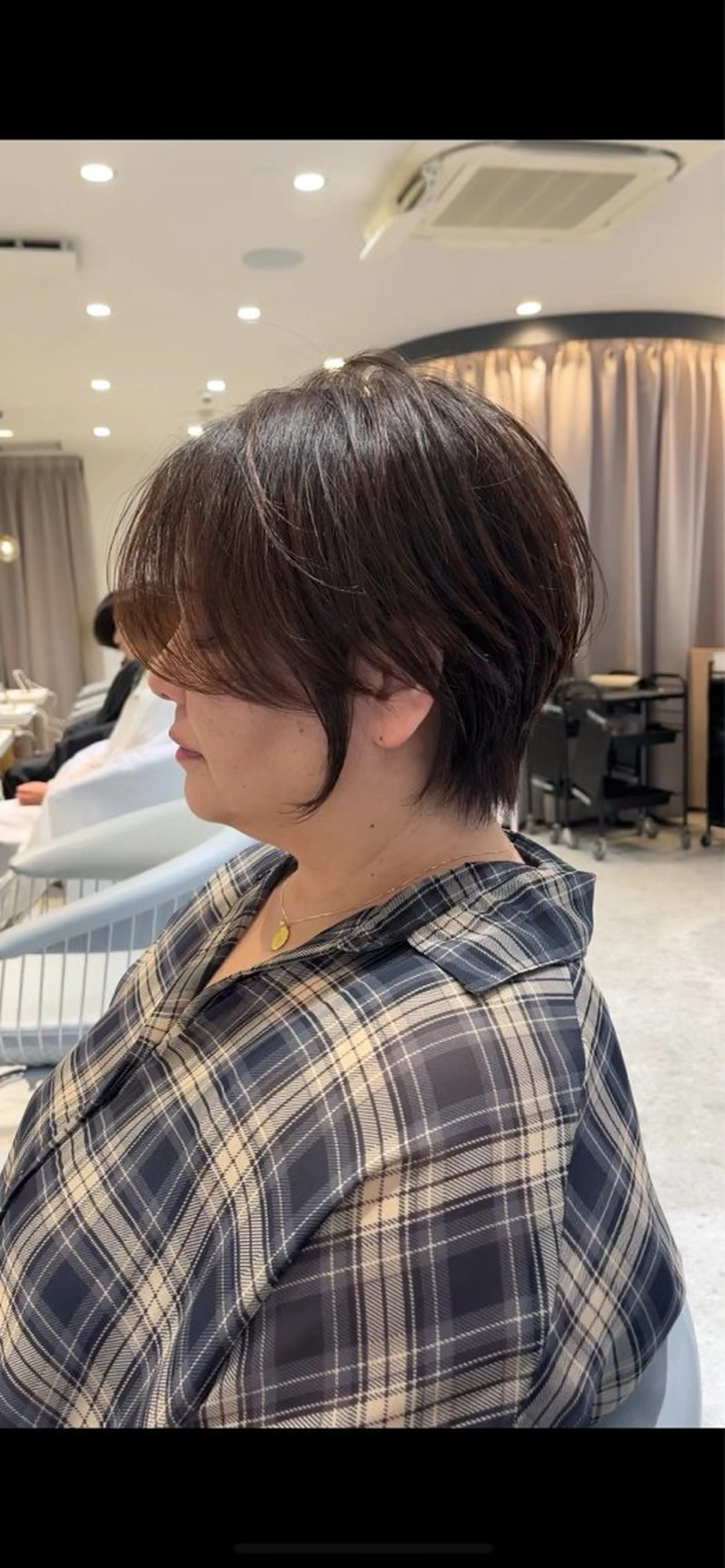 ショート けいし🐬ボブ 美髪縮毛矯正のヘアスタイル