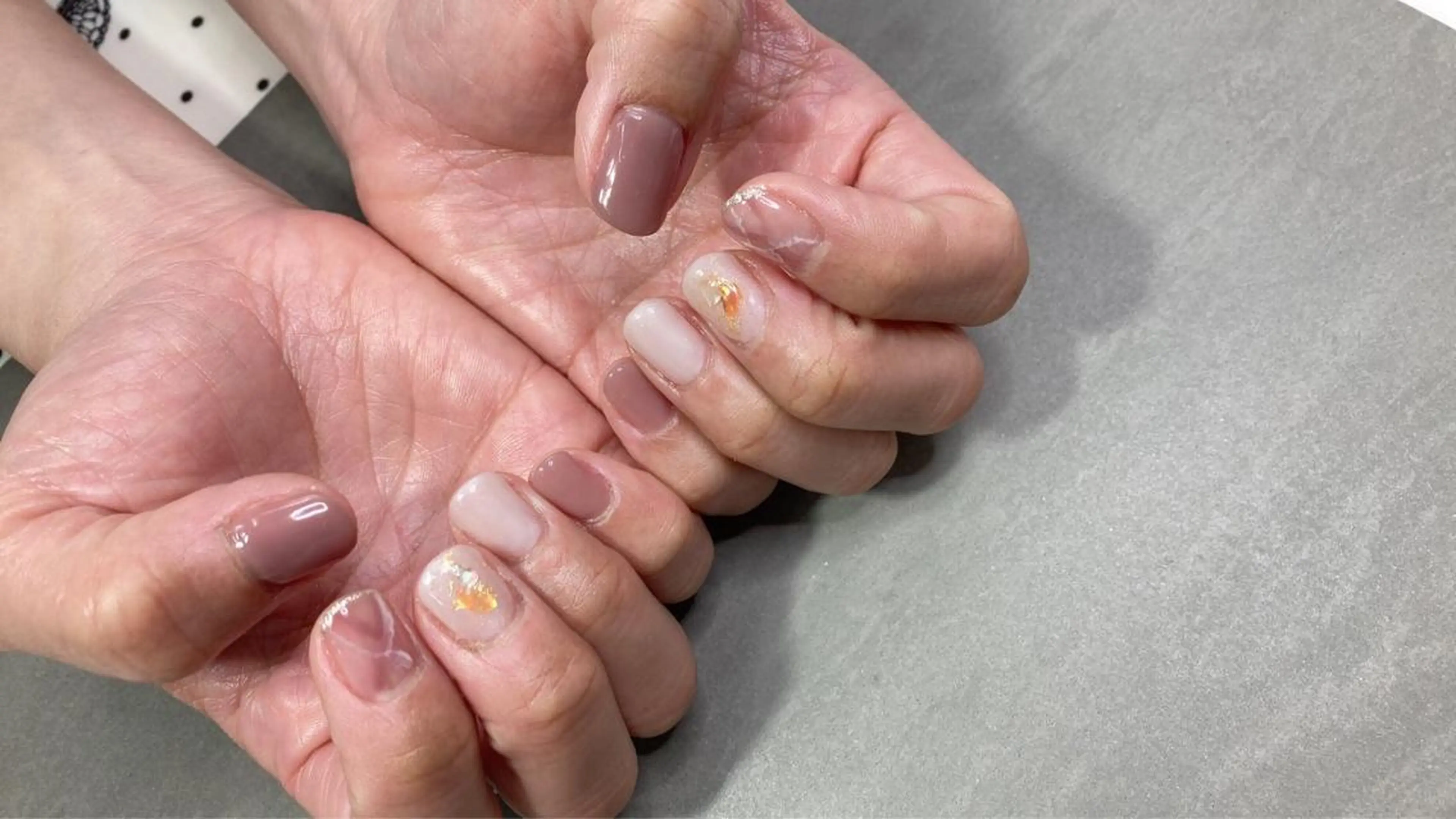 ネイル ニュアンスネイル 山口 朋希のネイルデザイン