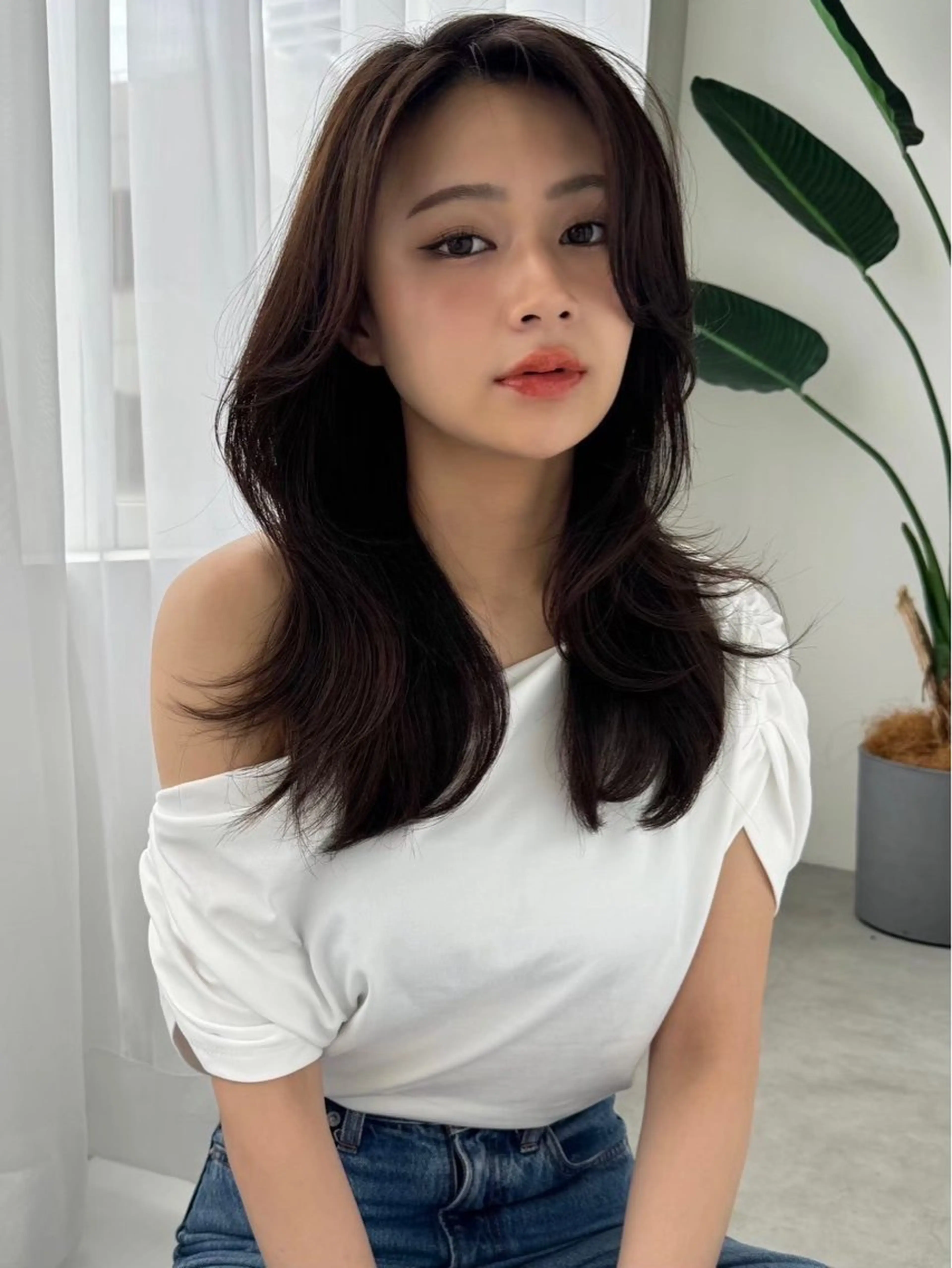 セミロング SOYON 岡山店所属・SOYON岡山/ 店長/NAOKIのヘアスタイル