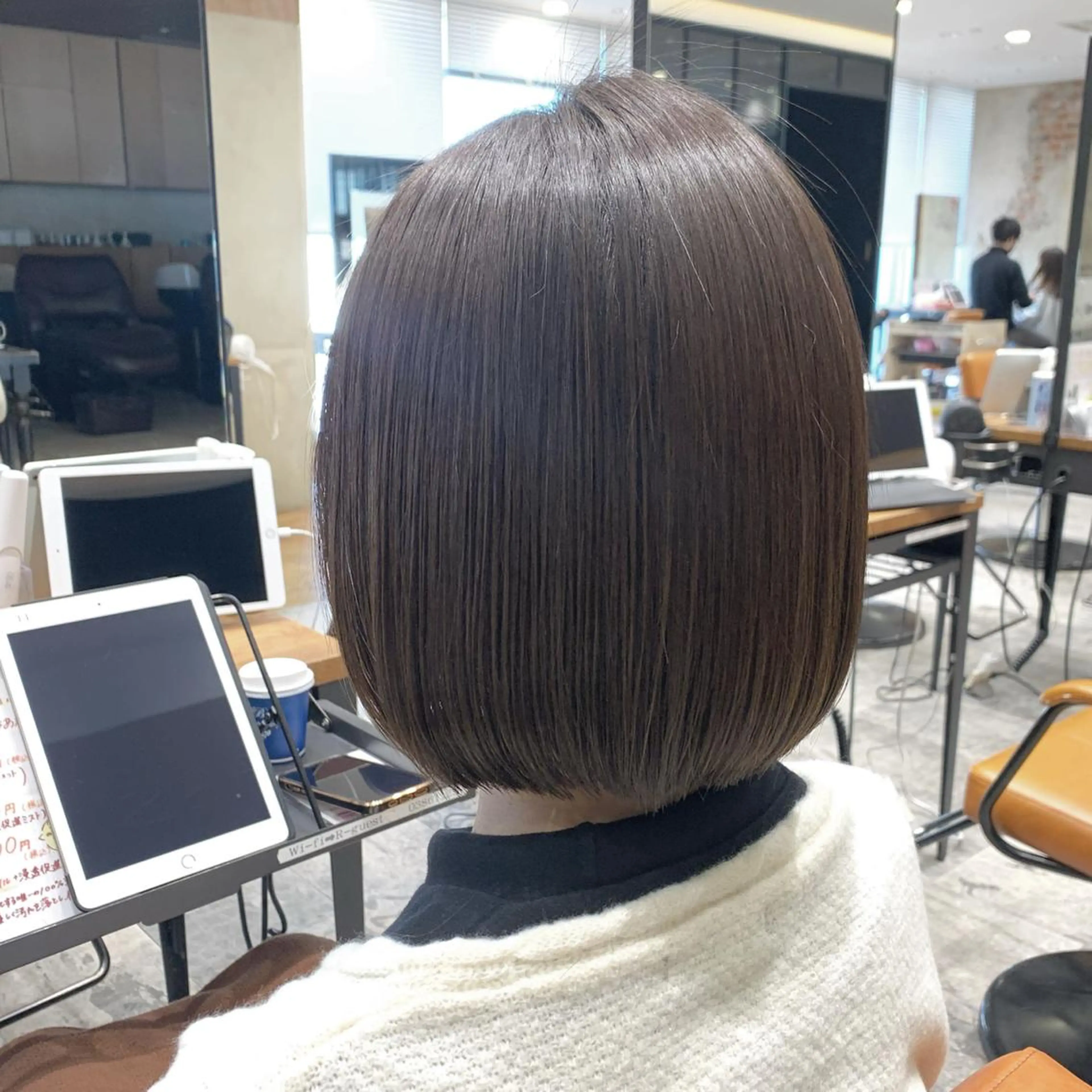 ミディアム 🧡くびれヘア/前髪 顔周り🧡久原結衣のヘアスタイル