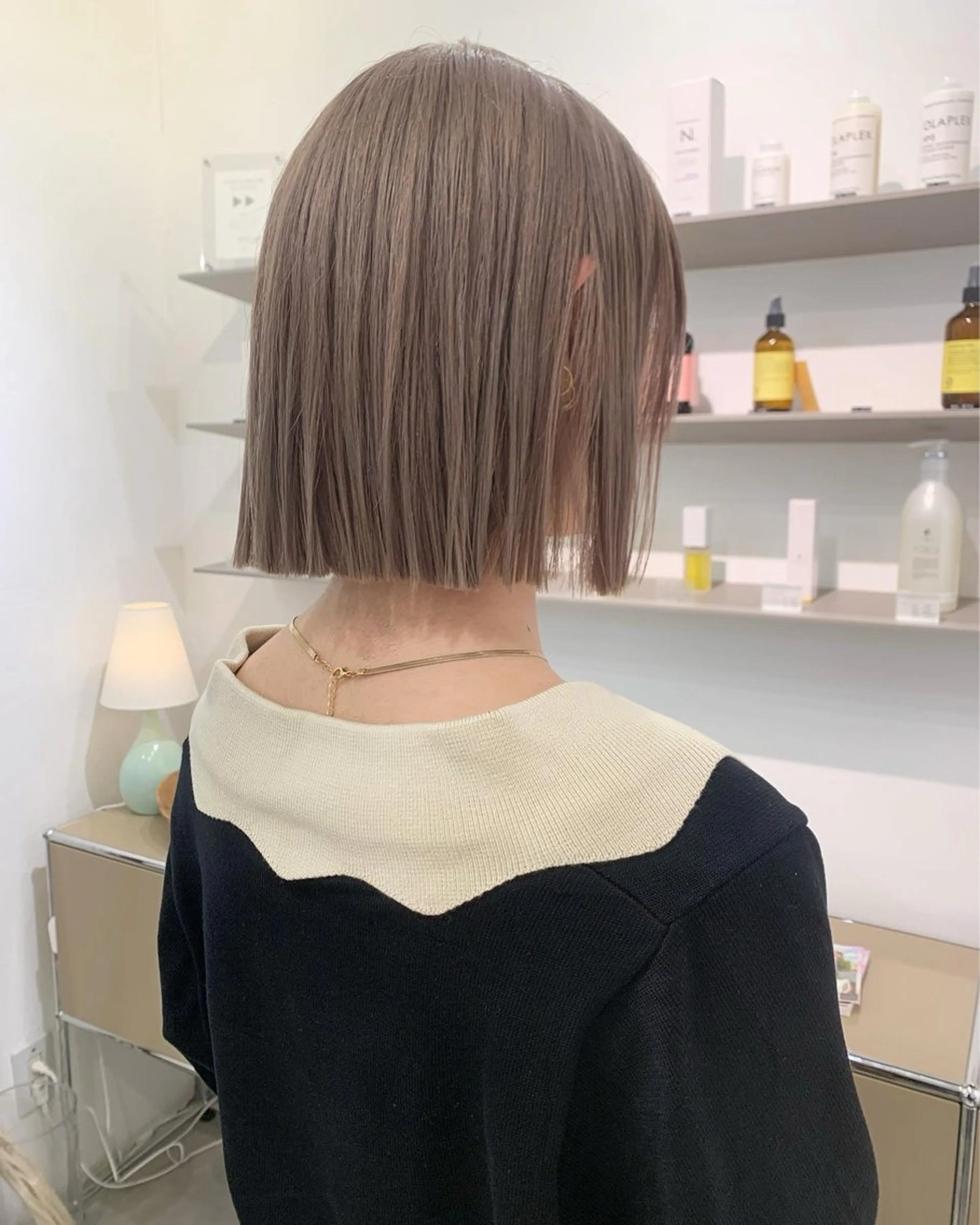 ショート カラー Rosso Hair＆SPA 大橋店所属・yuumi／透明感 カラー♩のヘアスタイル