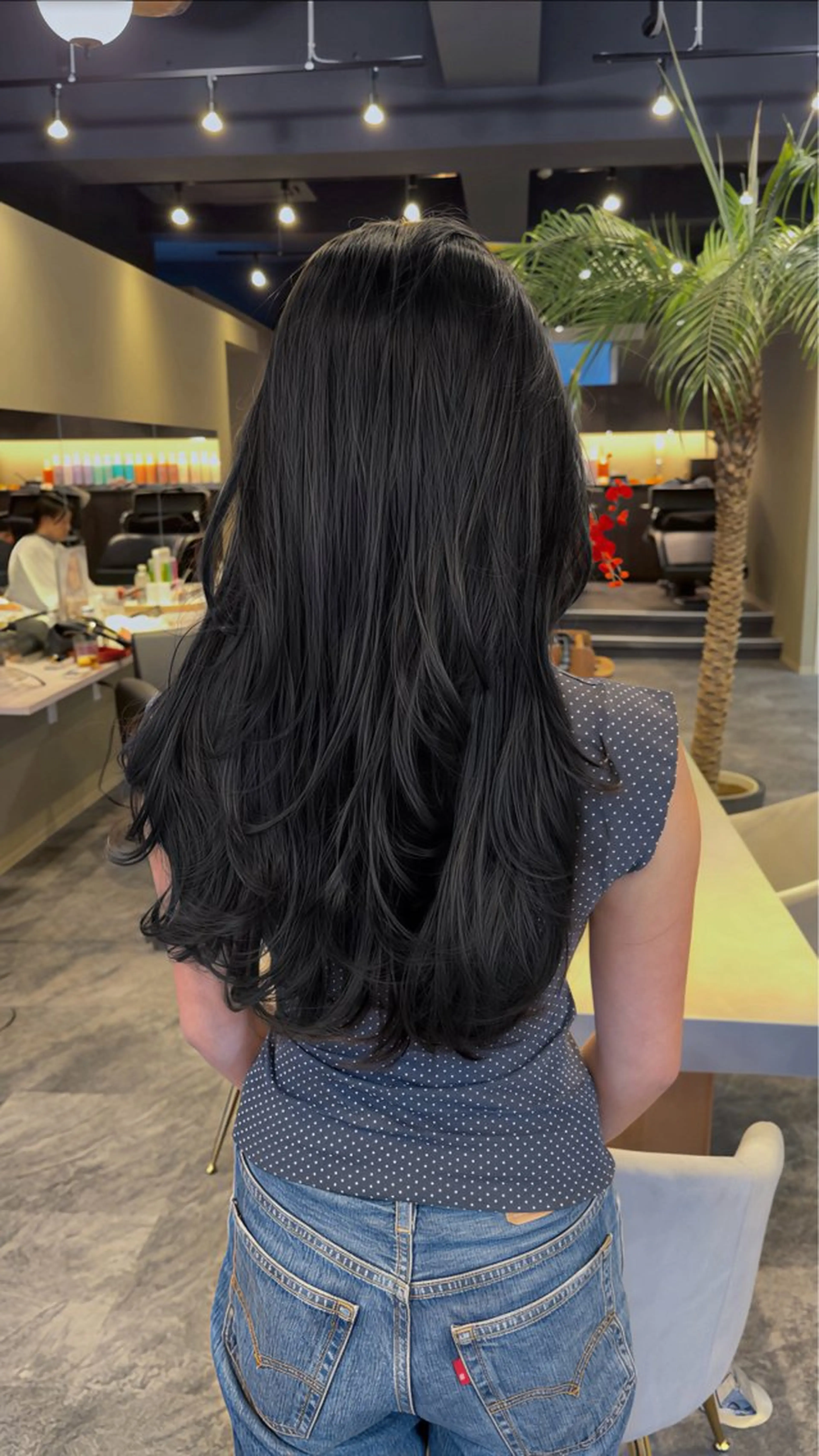 ロング レイヤーカット カット 🇺🇸海外デザイン iCON TOKYOのヘアスタイル