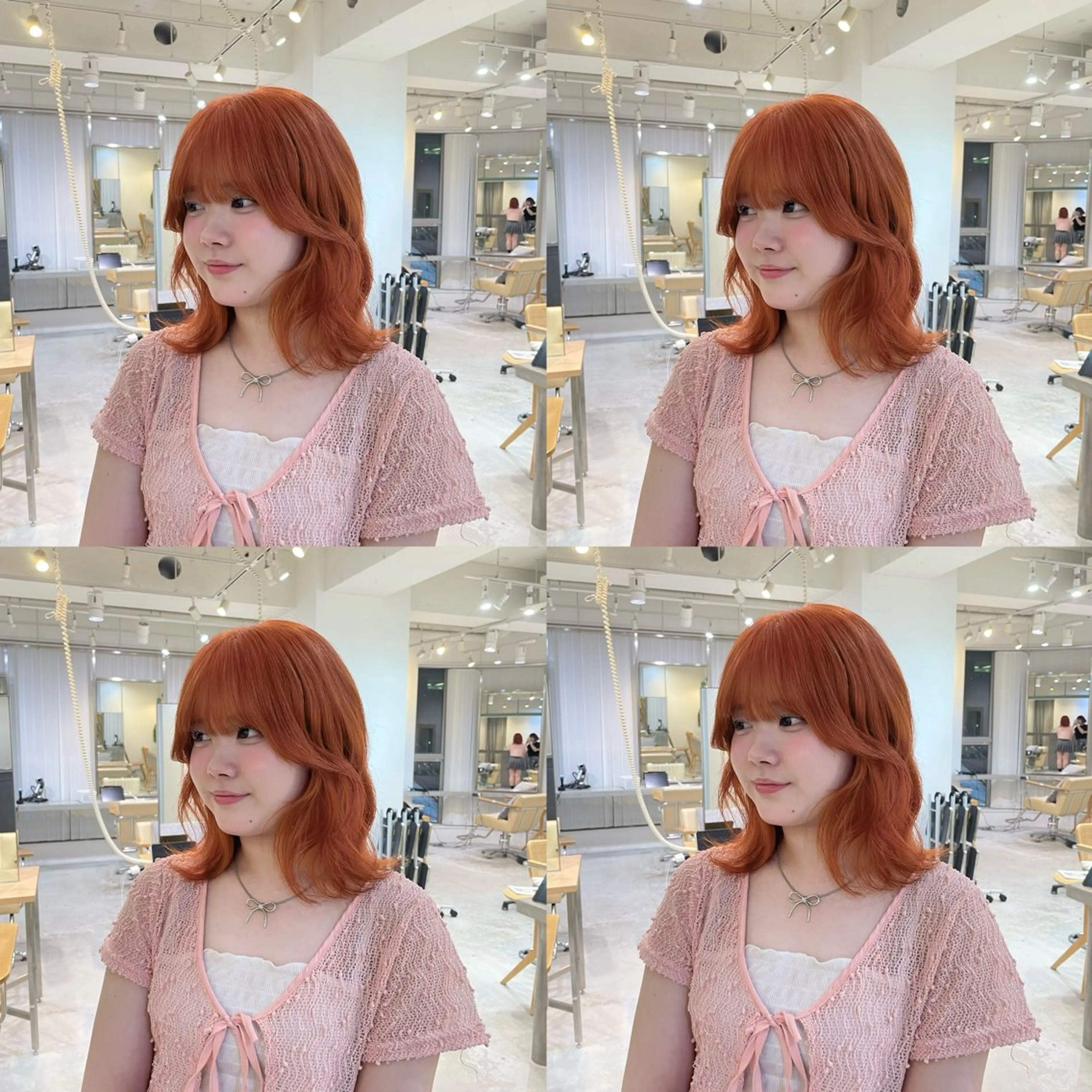 ミディアム カラー 🎀 liz🎀のヘアスタイル