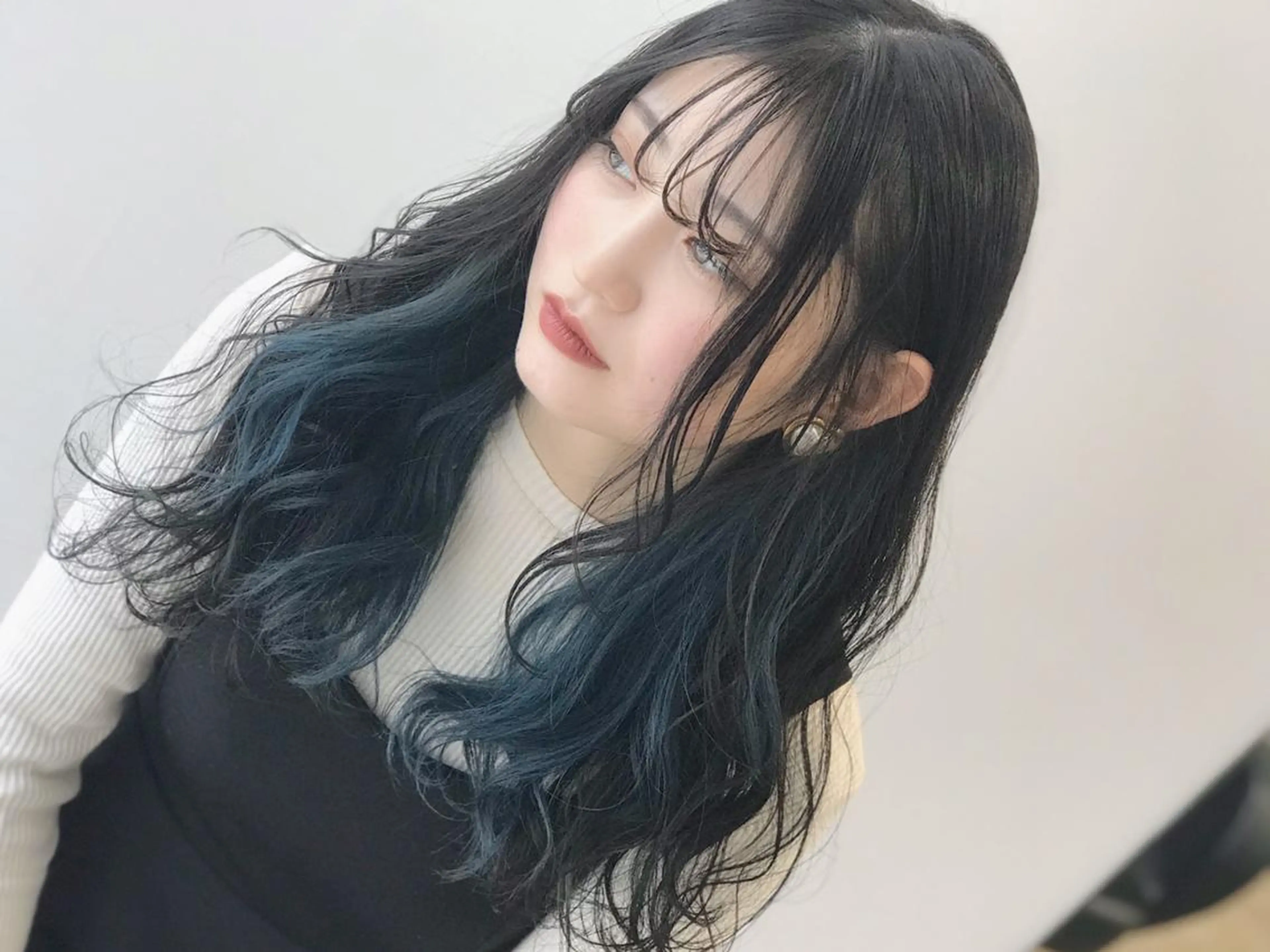 セミロング カラー ba-boo 広島のヘアスタイル