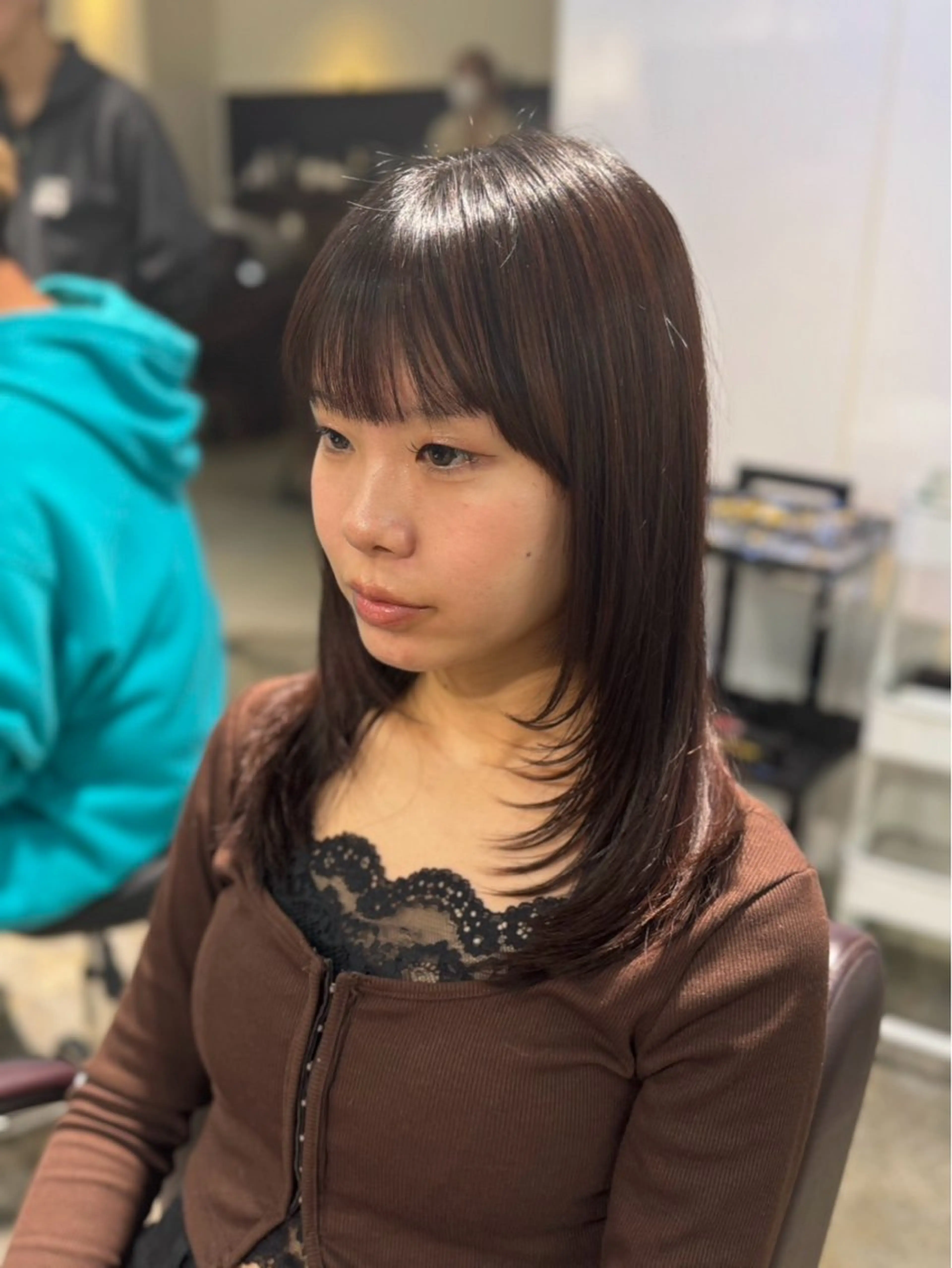 セミロング zest/bis Rin ʚ🎀ɞのヘアスタイル