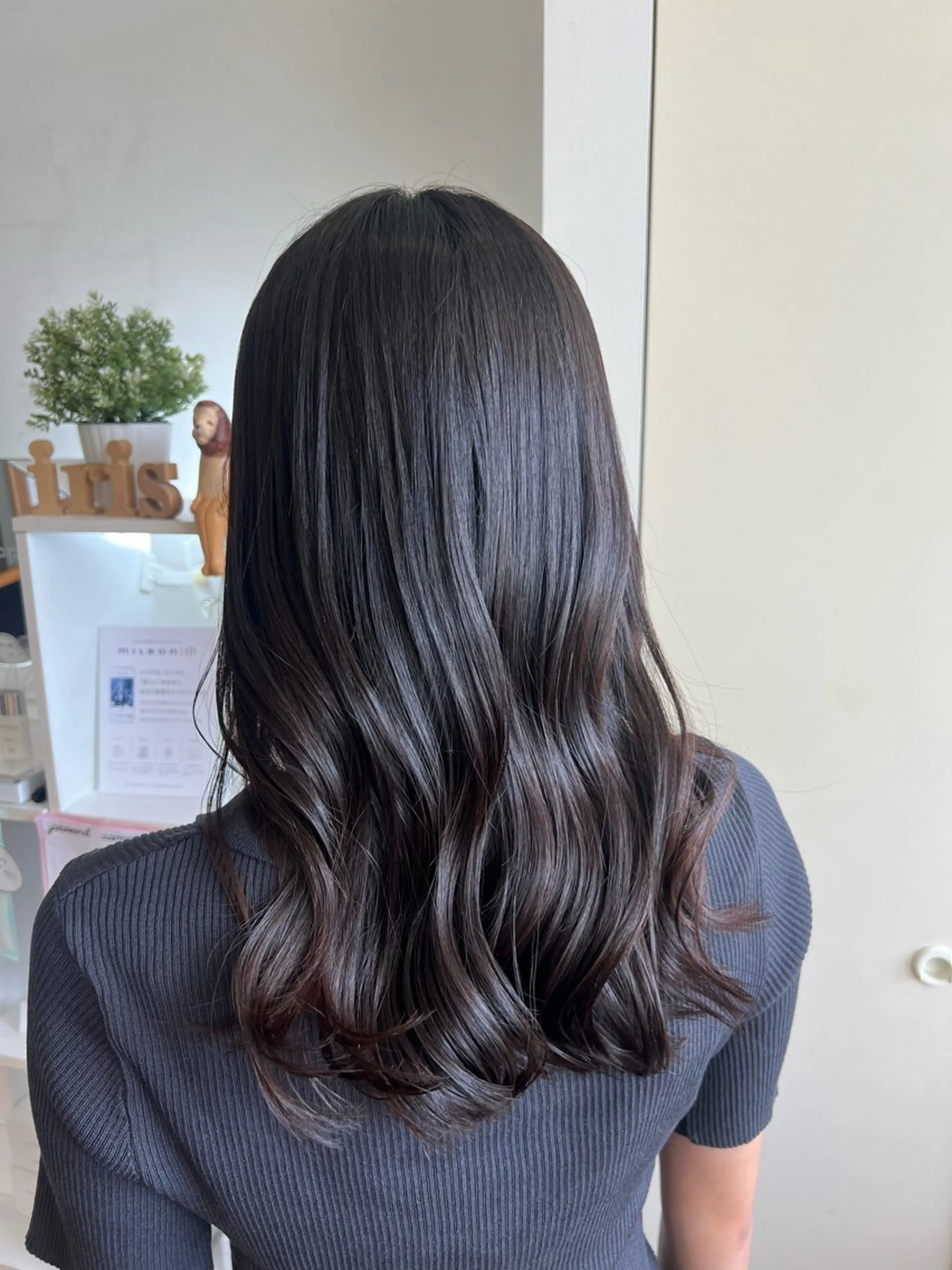 ロング カット ヘアカラー トリートメント 竹添 有梨沙のヘアスタイル