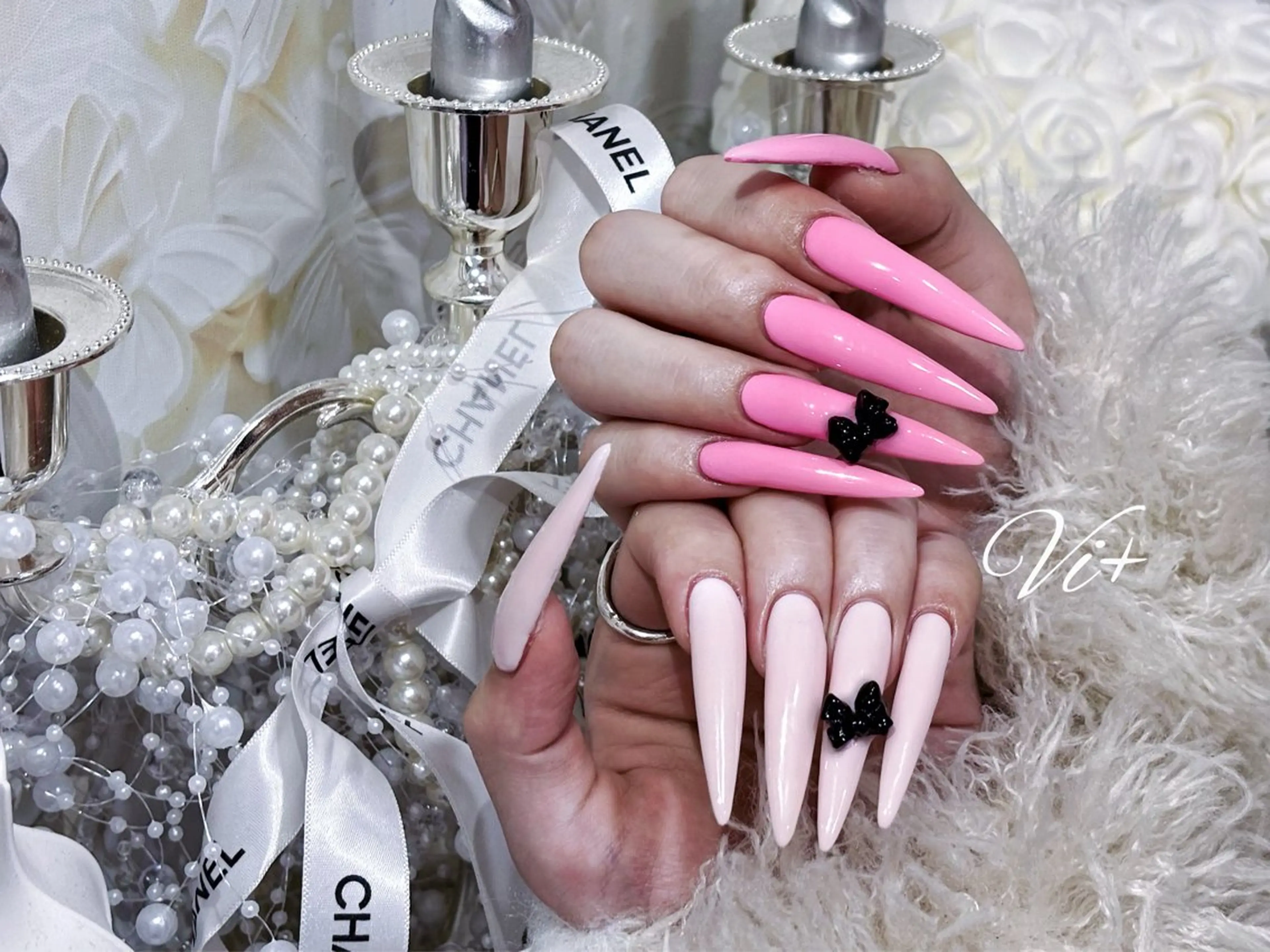 ネイル ハンドネイル Nailsalon Vi+ももか🩷のネイルデザイン