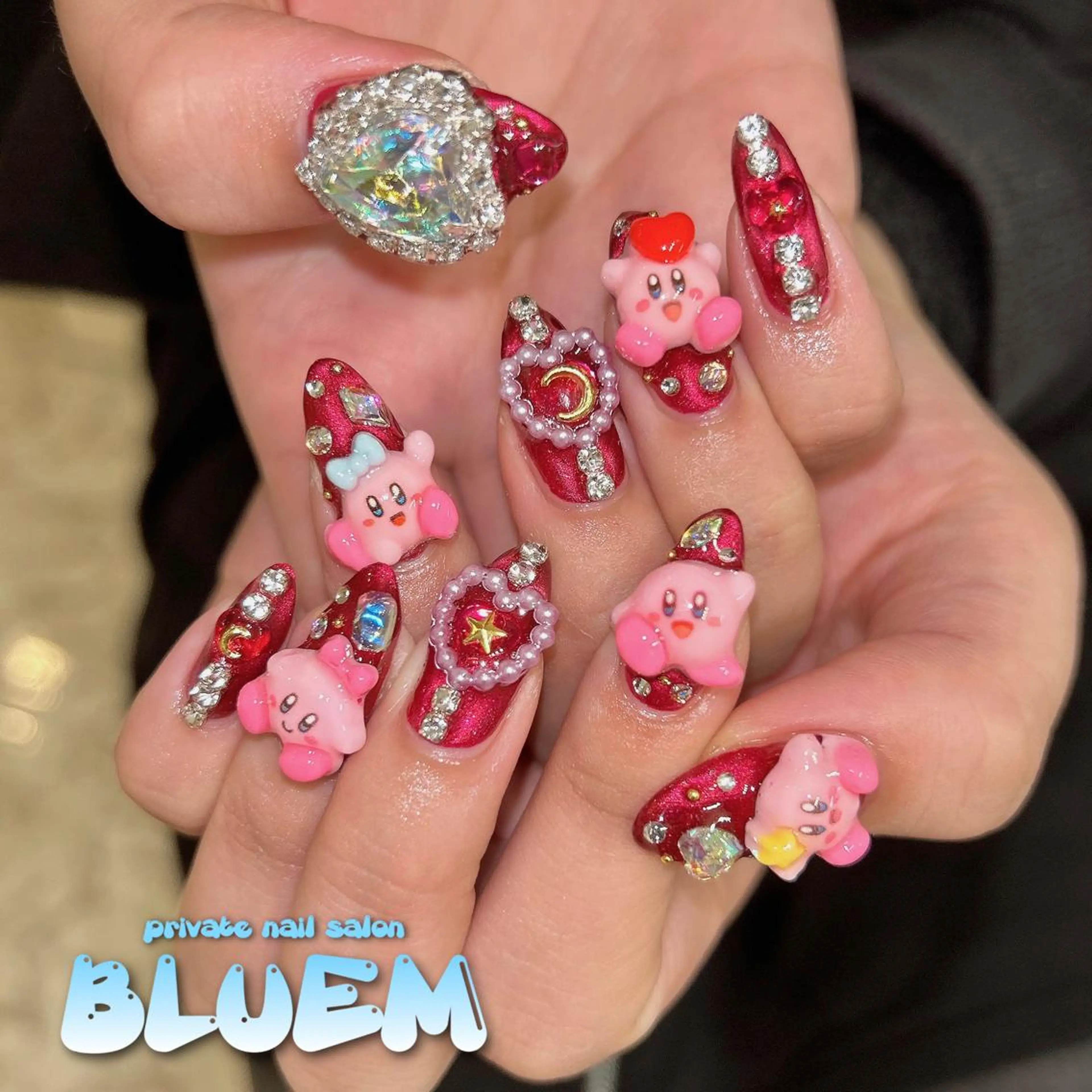 ネイル ハンドネイル BLUEM なな🐶のネイルデザイン