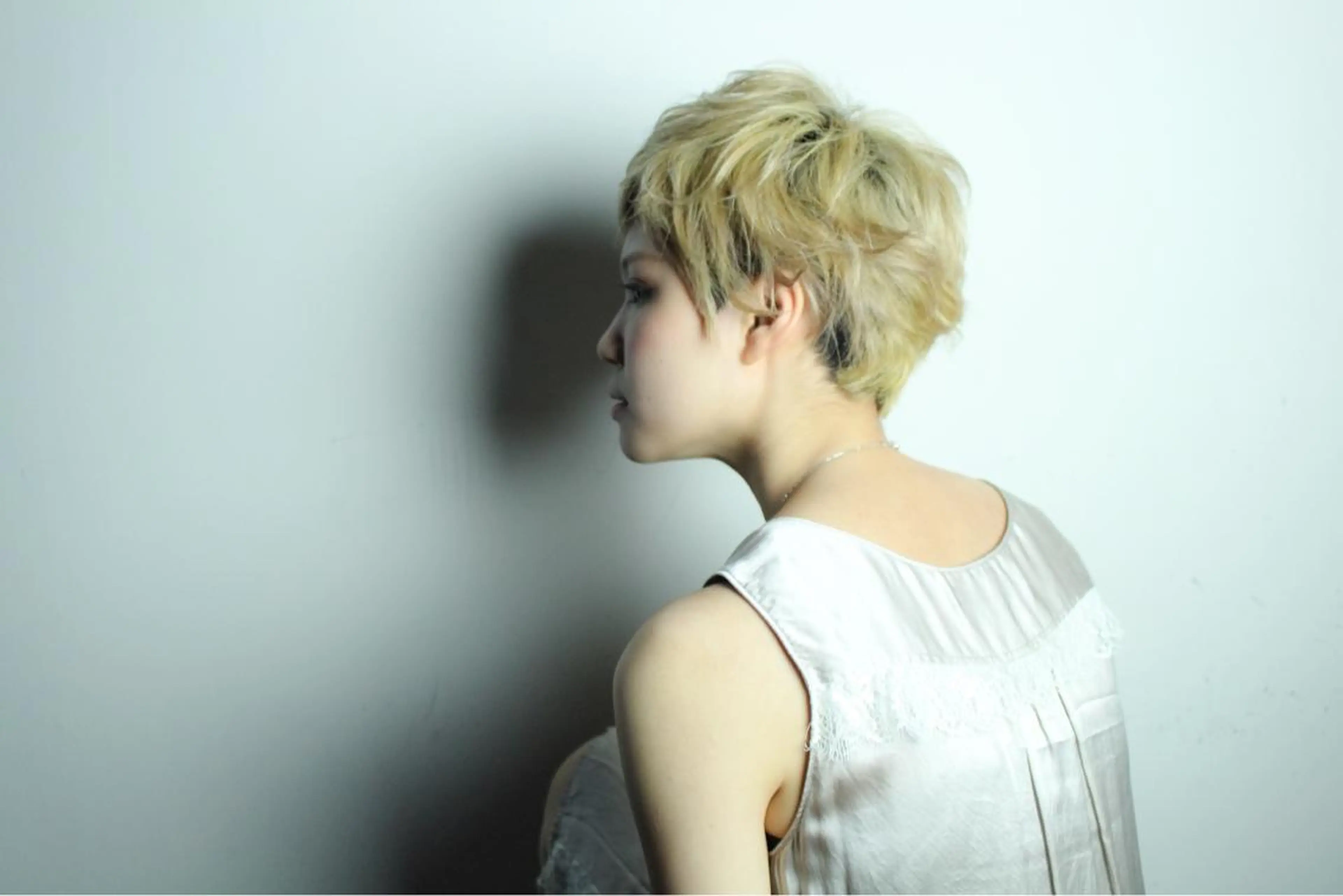 ショート 横井伴典 矢場町 メンズパーマ/カットのヘアスタイル