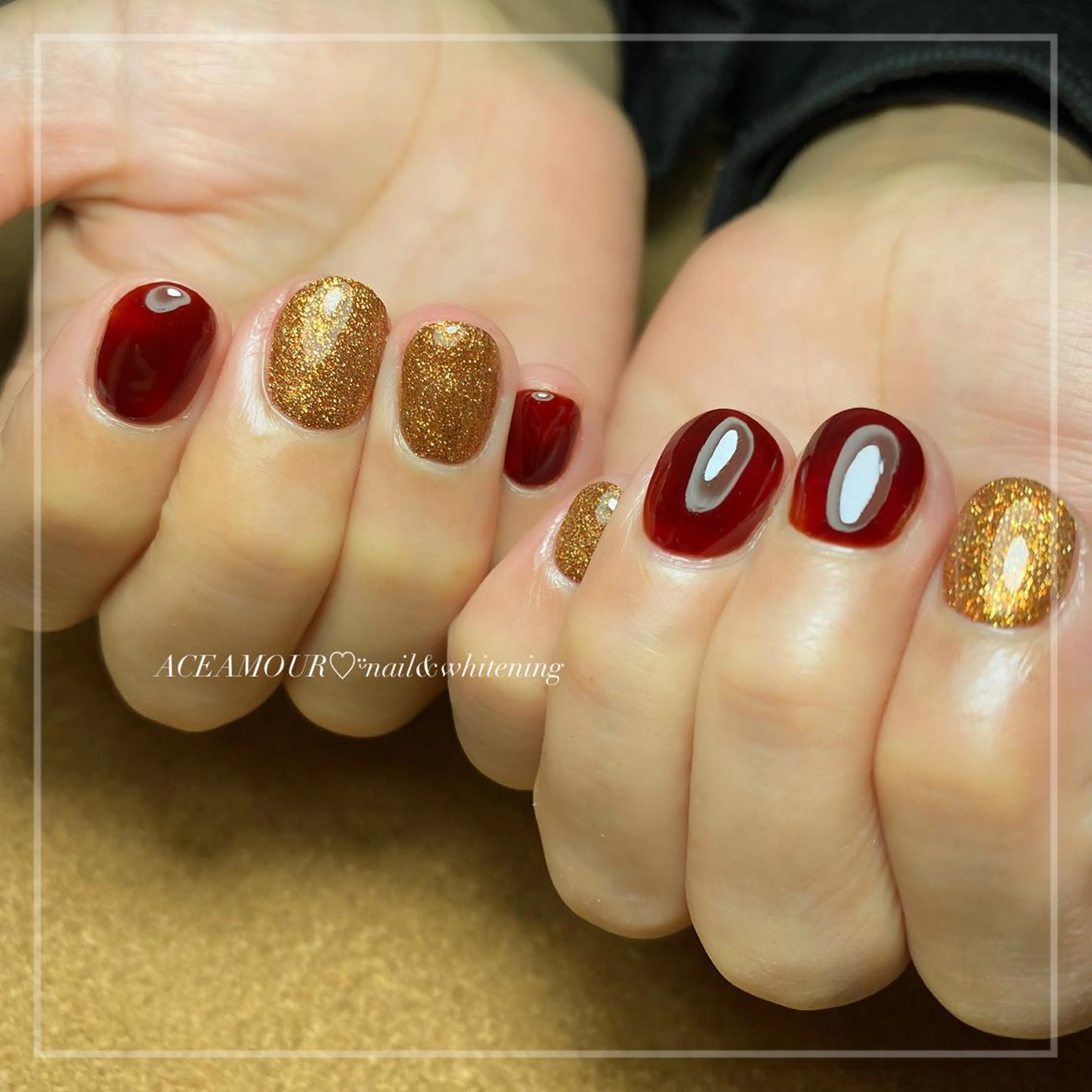 ネイル ネイル/耳つぼ /新ホワイトニングのネイルデザイン