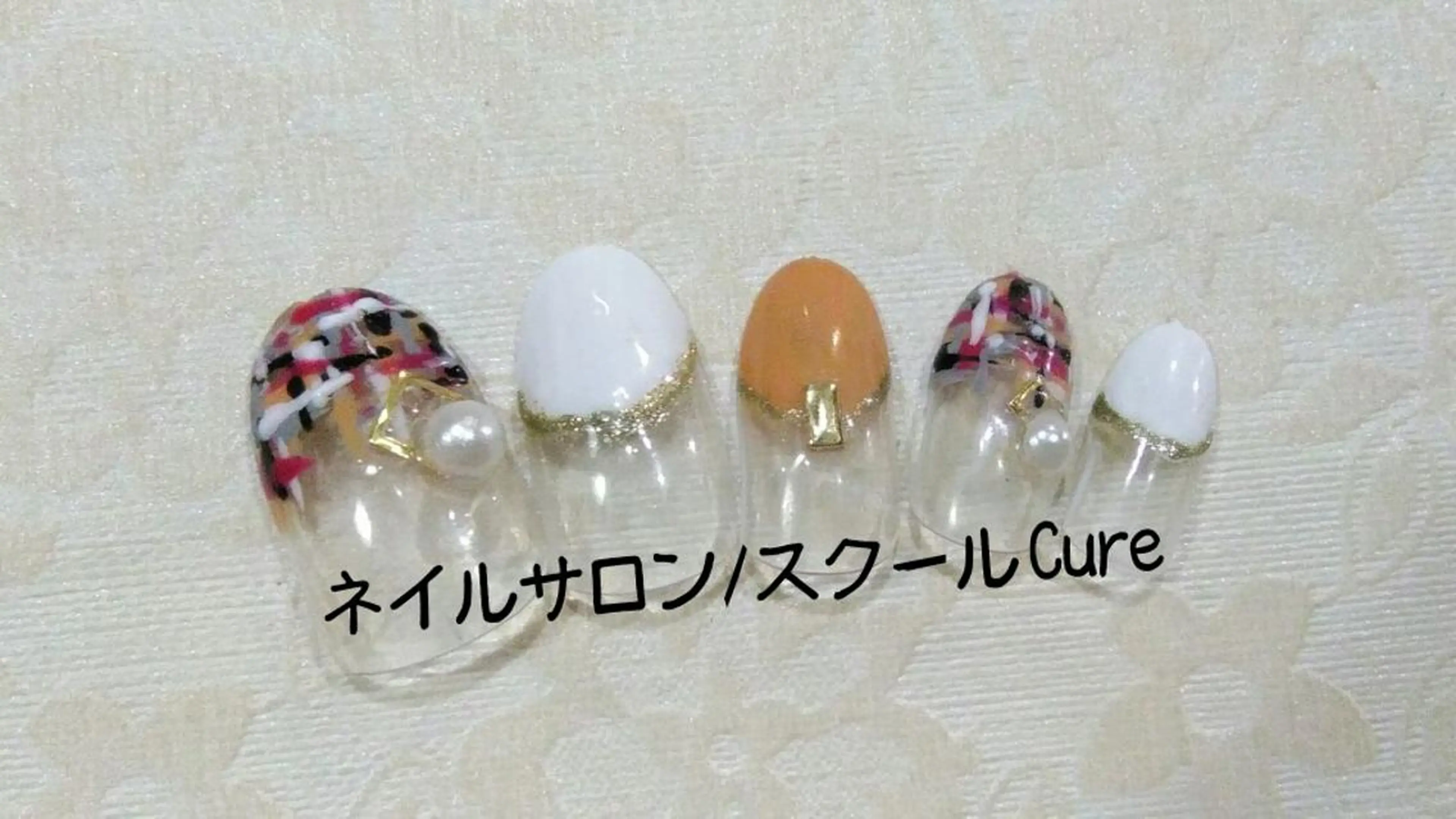 ネイル ジェルネイル ハンドネイル ネイルサロン Cureのネイルデザイン