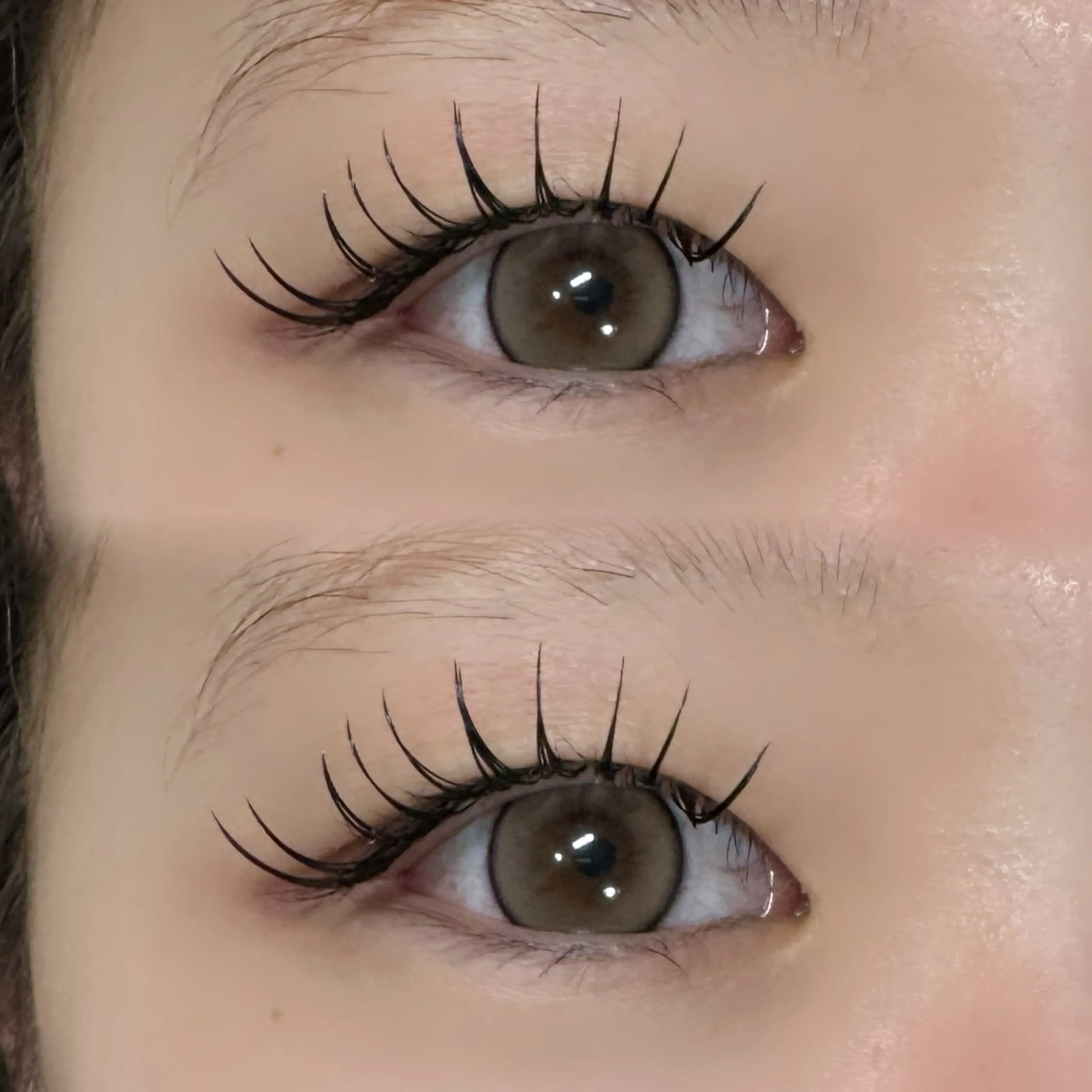 マツエク・マツパ 目尻長め マツエク KIRYU 🦋のマツエク・マツパデザイン