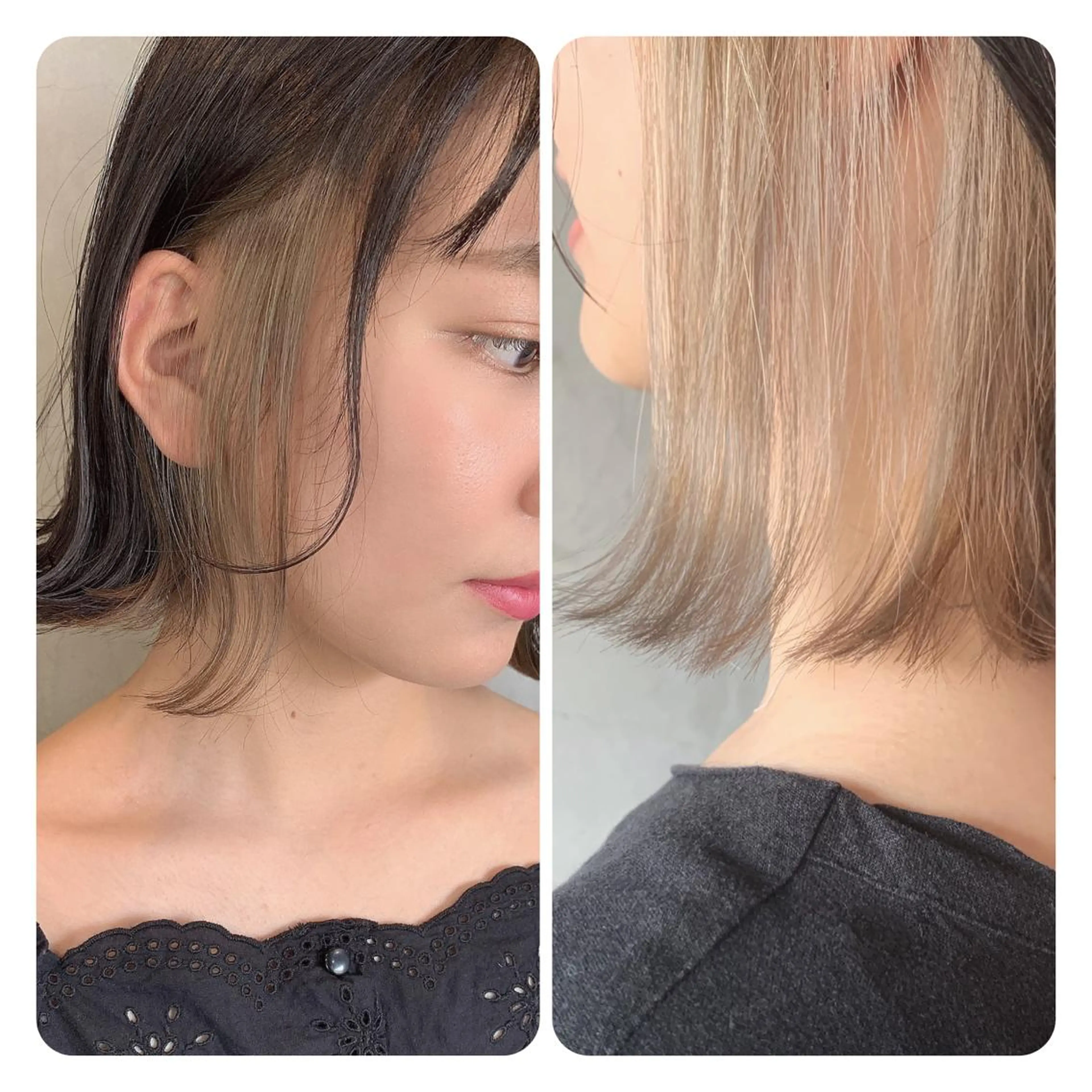カラー SAKURA 原宿所属・なかの たくみのヘアスタイル
