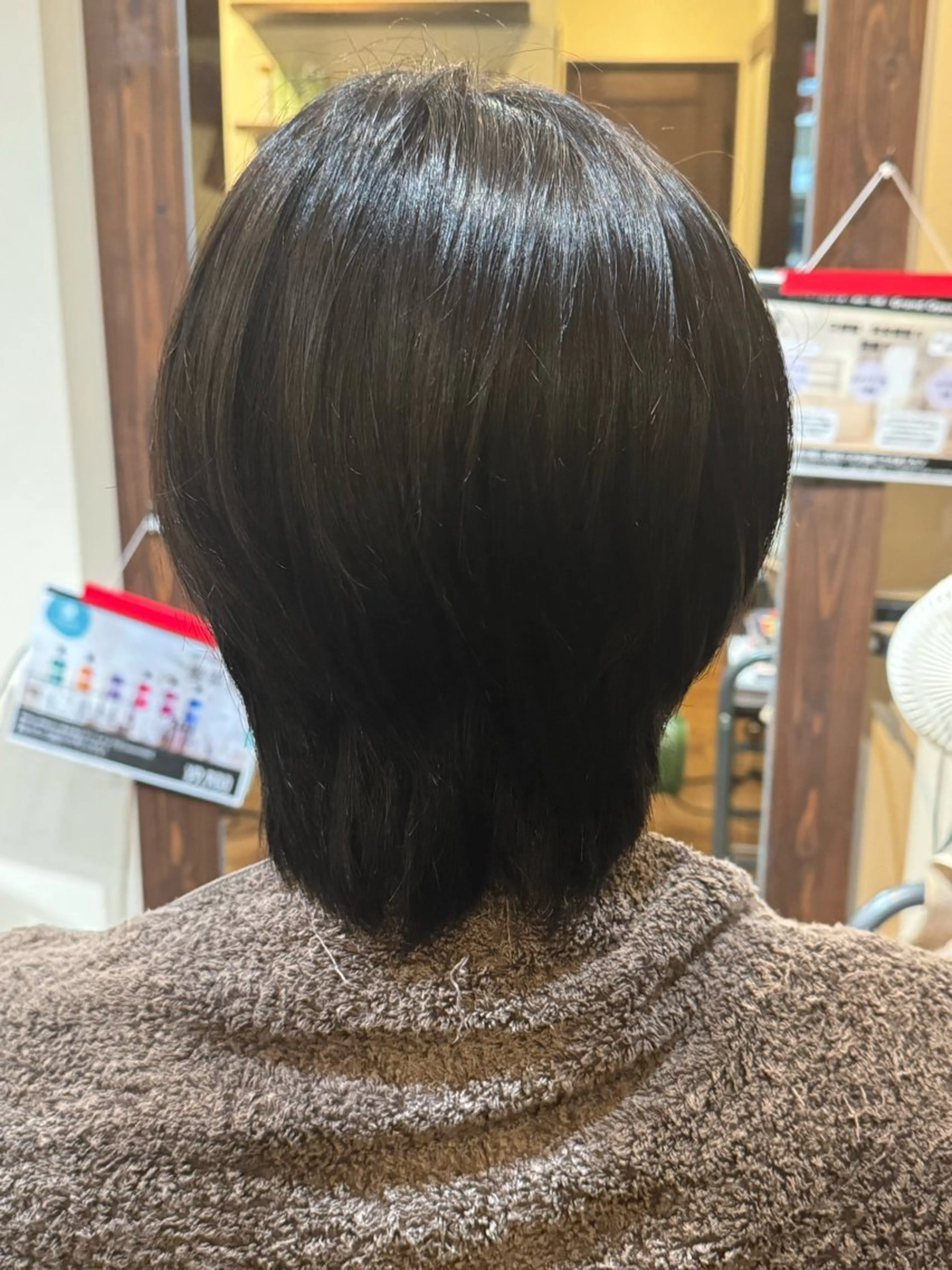 ショート メンズ 酸性ストレート 縮毛矯正 なぎさ/ﾏﾂﾊﾟ ｽﾄﾚｰﾄ/ｶﾗｰのヘアスタイル