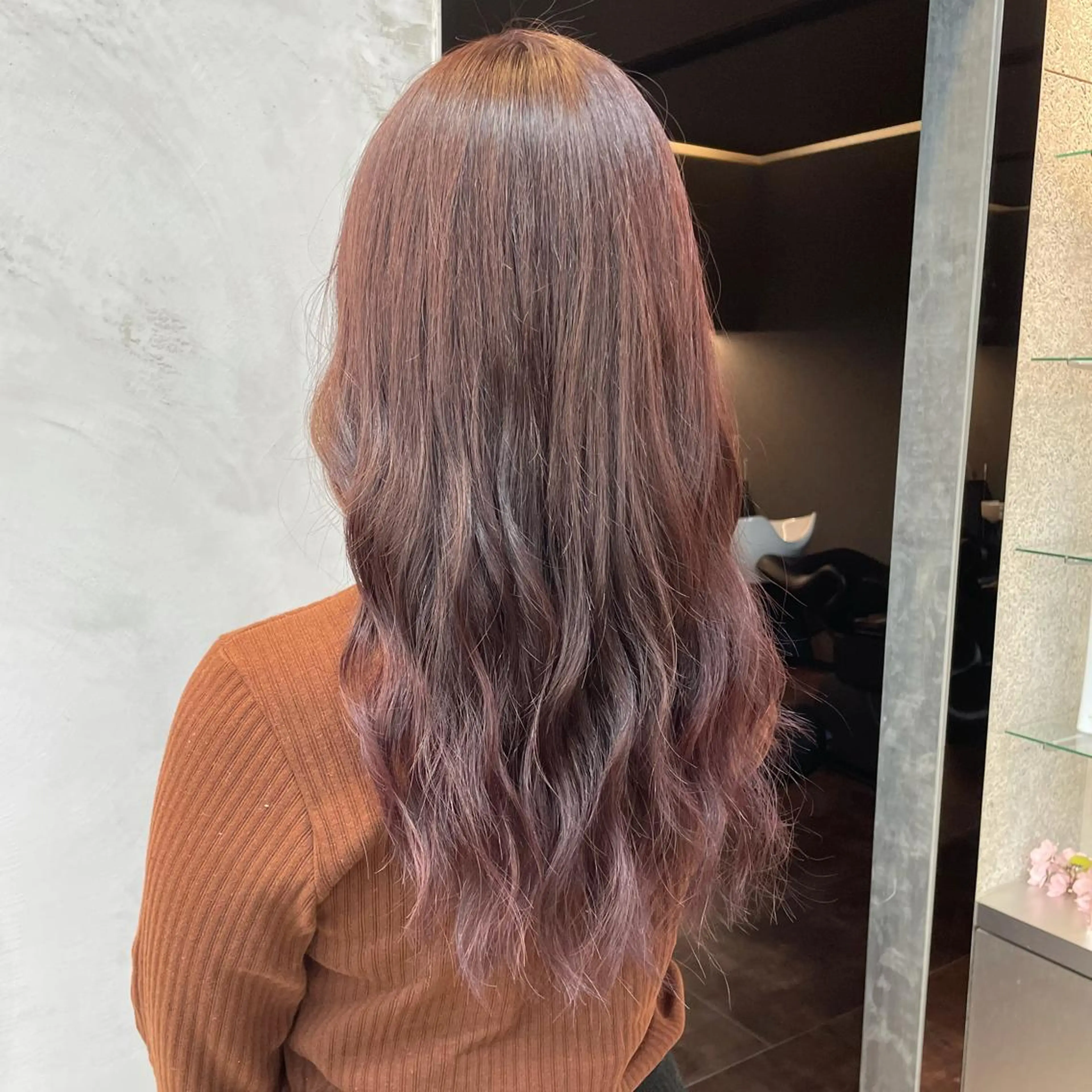 ロング カット ヘアカラー トリートメント 🫧艶髪/ブリーチ 🐳honami🫧のヘアスタイル