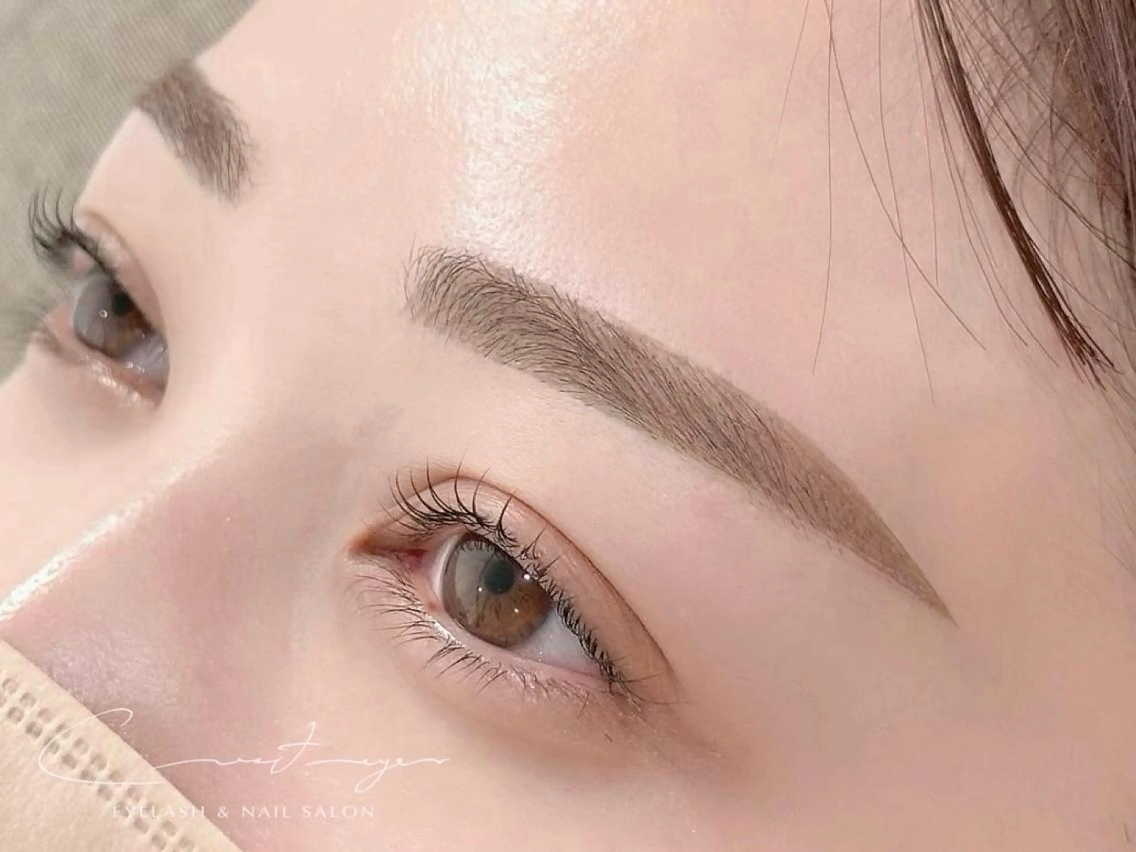 【美眉毛スタイリング(WAX脱毛1回)】メイク仕上げ付￥6500の写真