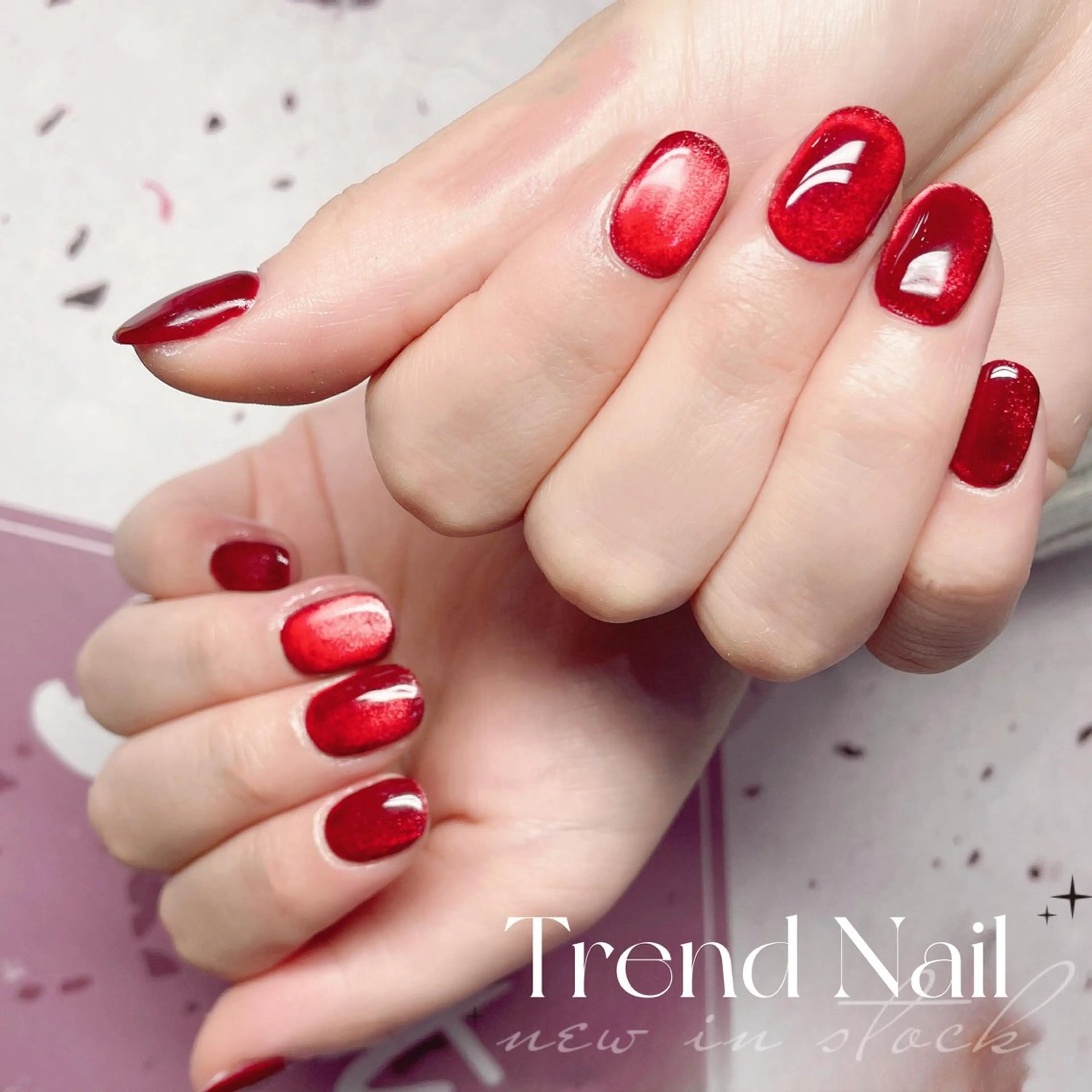 ★HAND 【艶】×【躍動】 希少な宝石風マグネットの写真