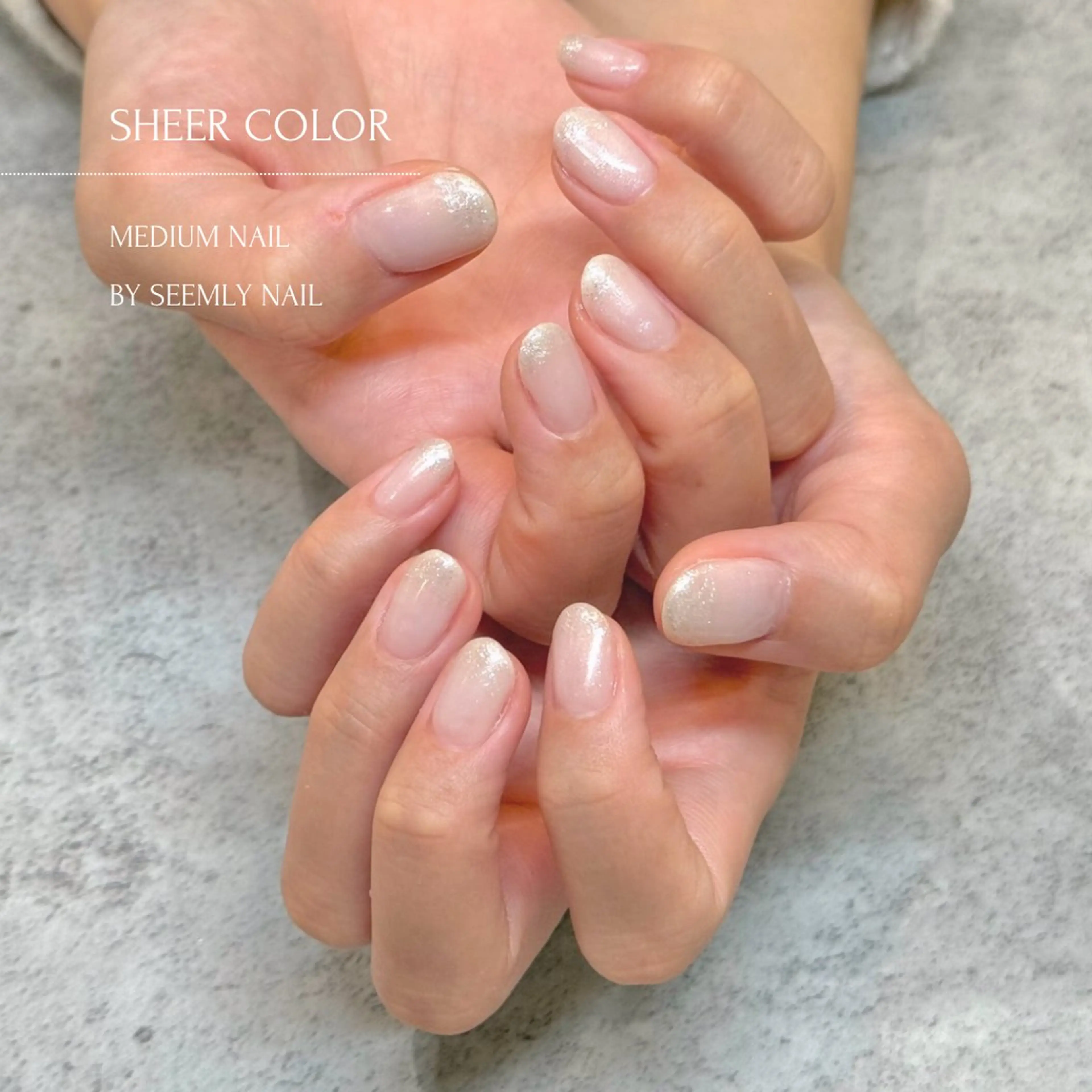ネイル ジェルネイル グラデーション ラメ(グリッター) マグネットネイル パラジェル ハンドネイル Seemly 千田町店所属・フラワーパラジェル 🌸シームリーエミのネイルデザイン